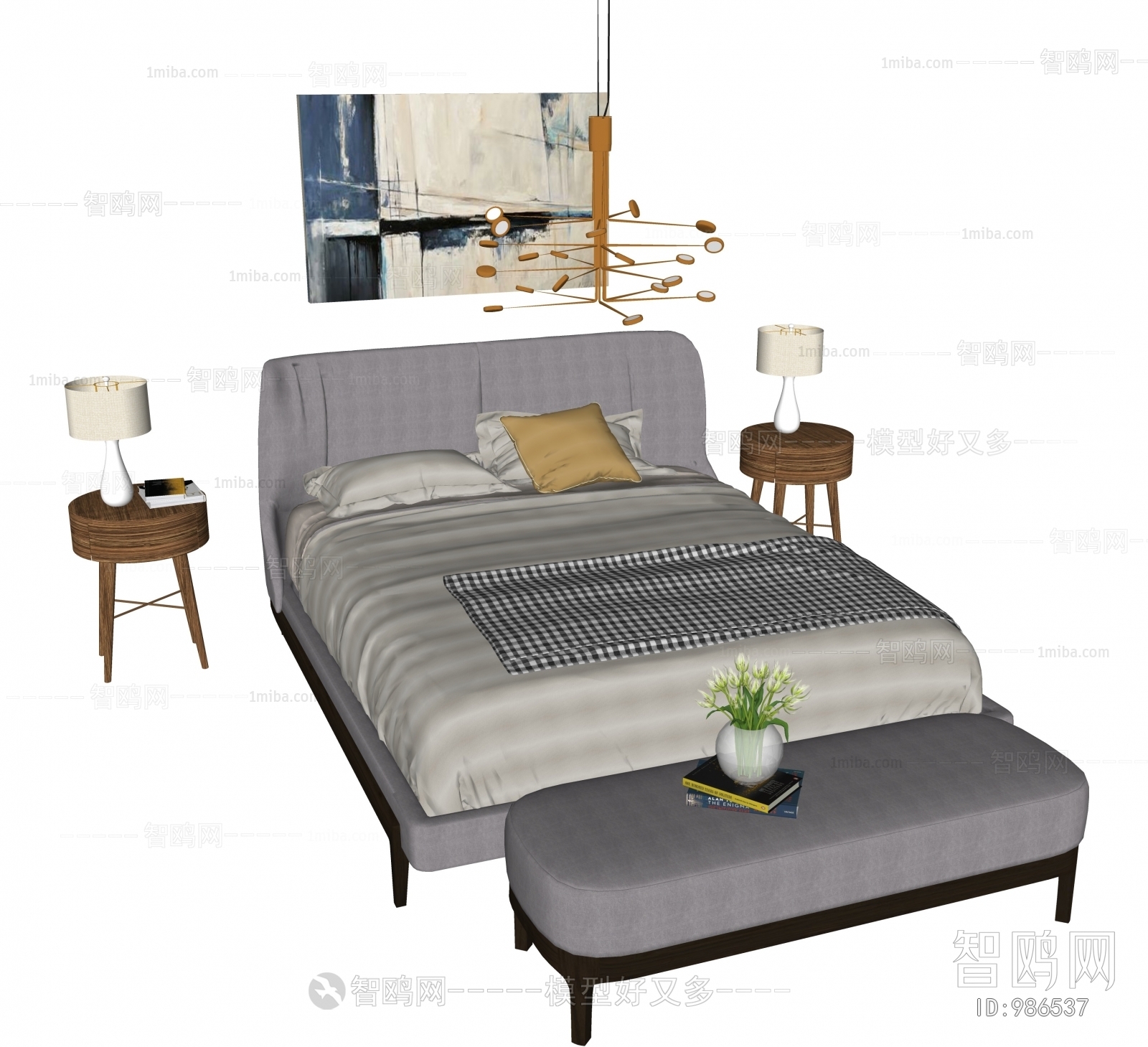 Modern Double Bed