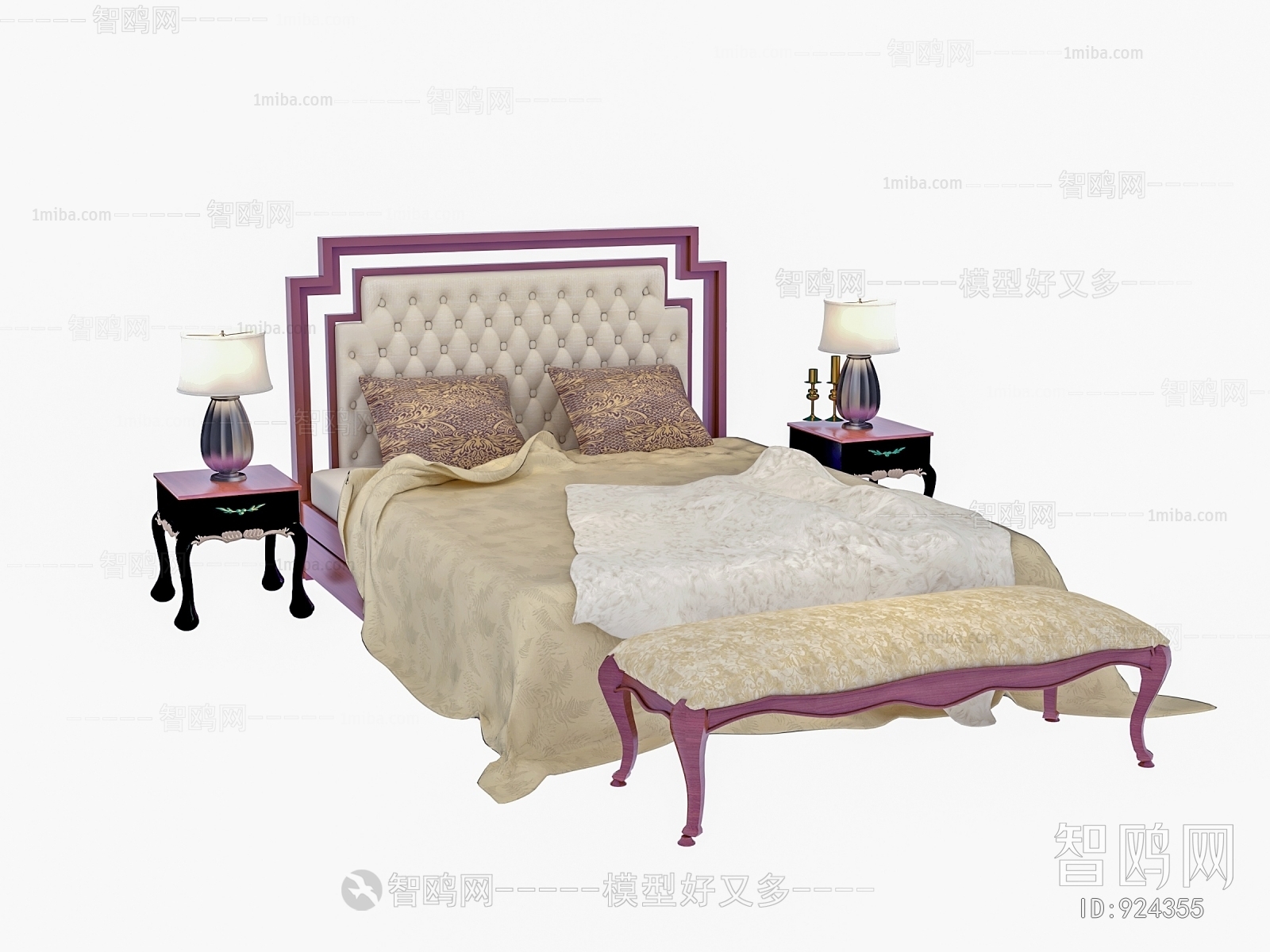 American Style Double Bed