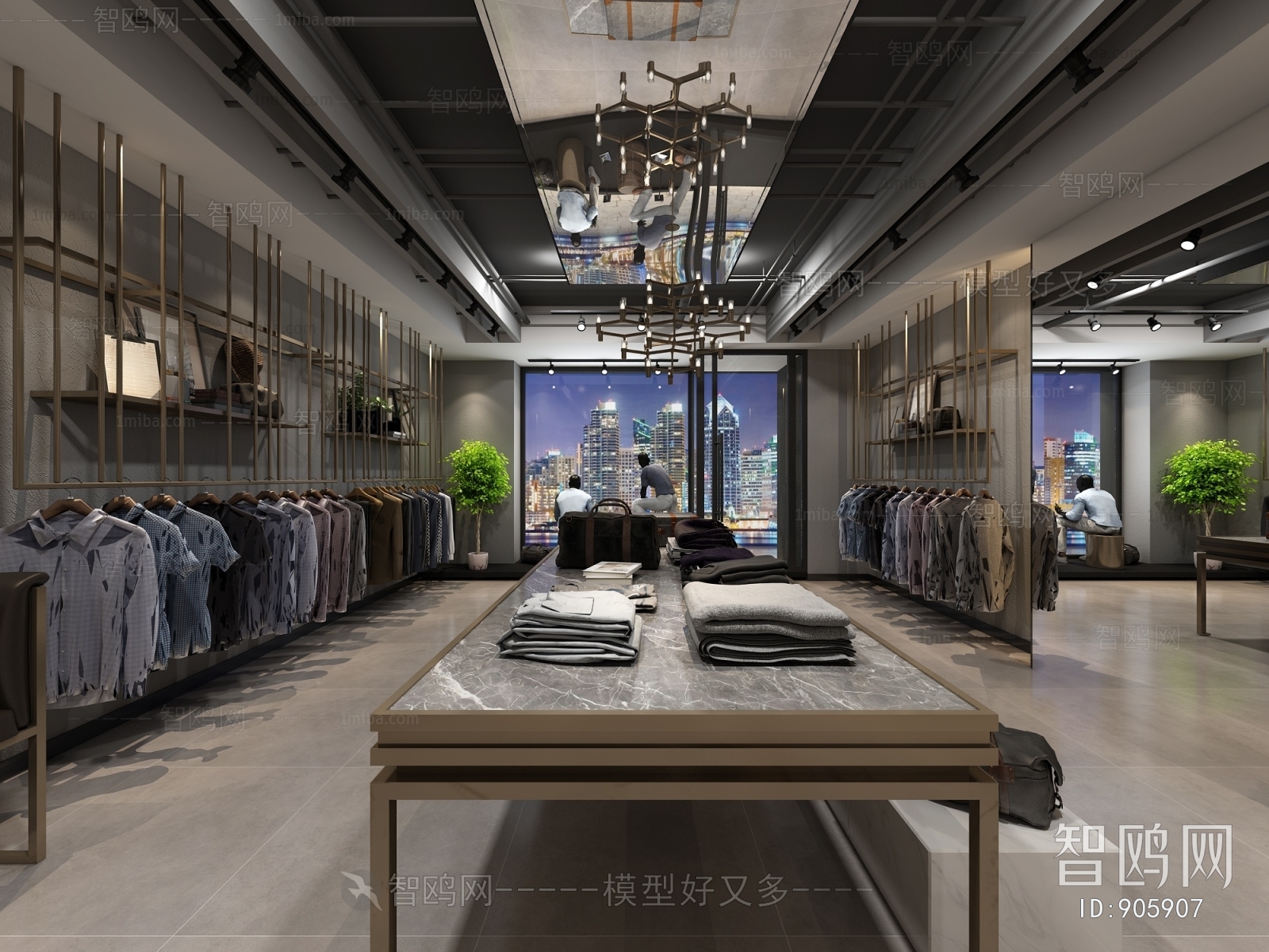 Modern Clothing Store