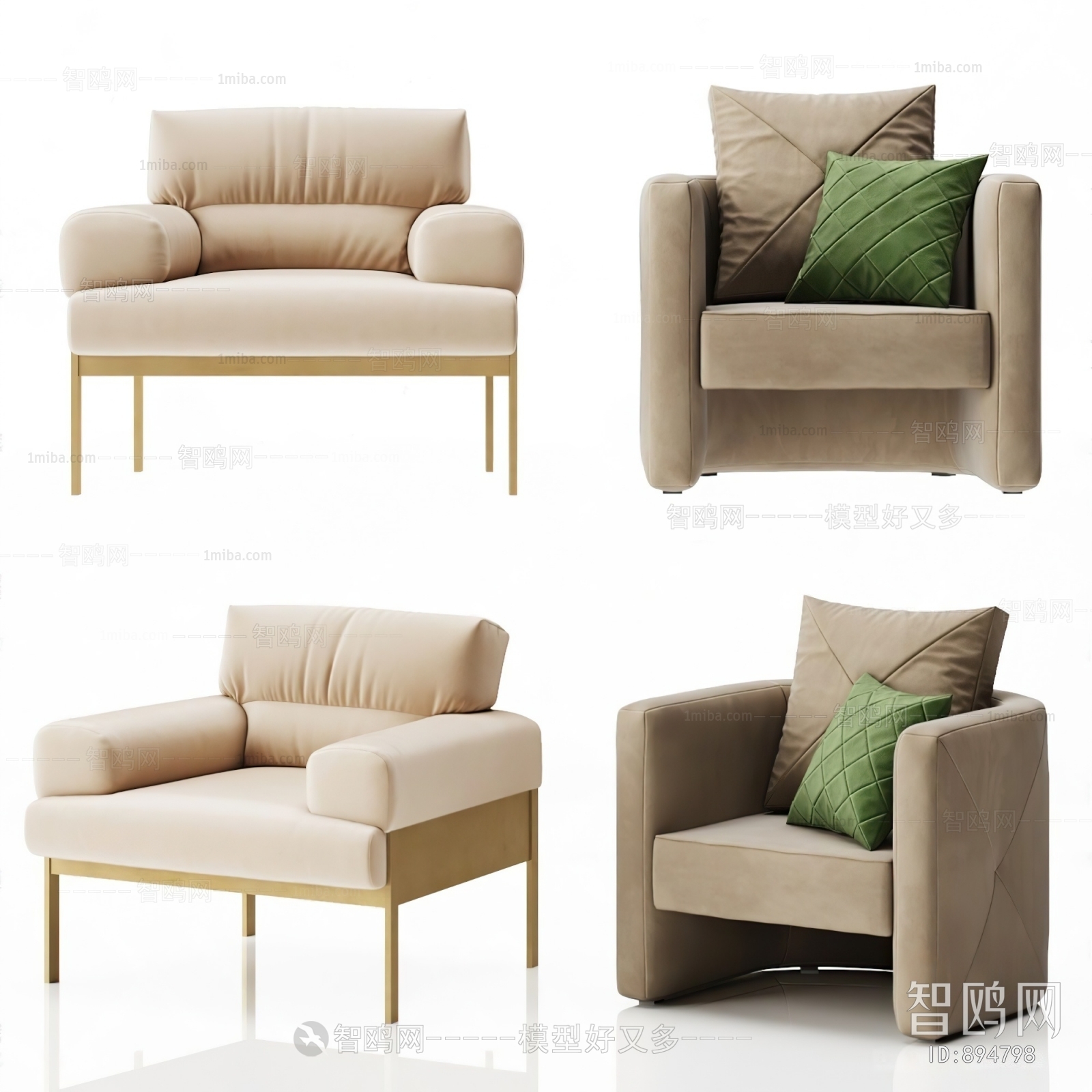 Modern Single Sofa