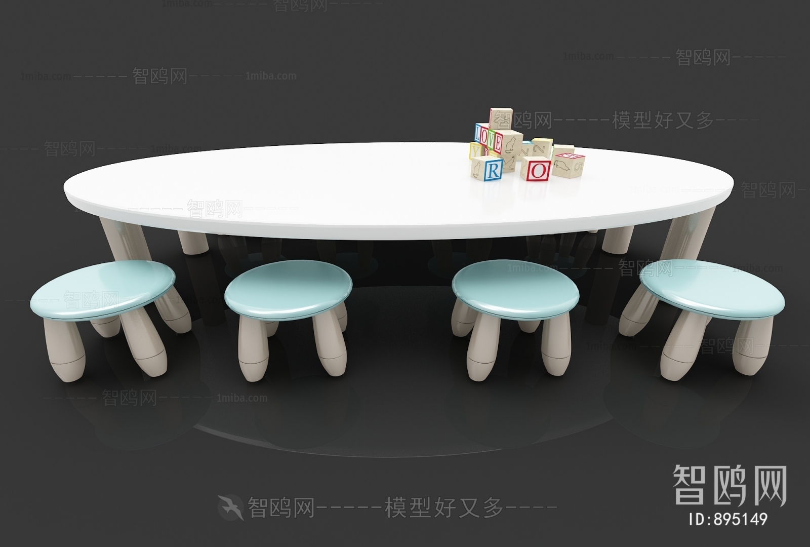 Modern Children's Table/chair