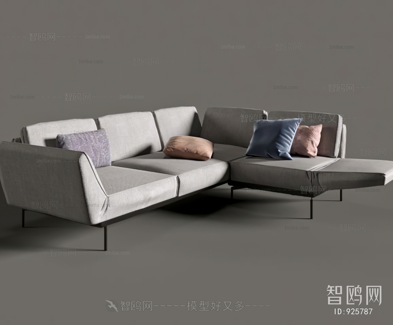 Modern Multi Person Sofa