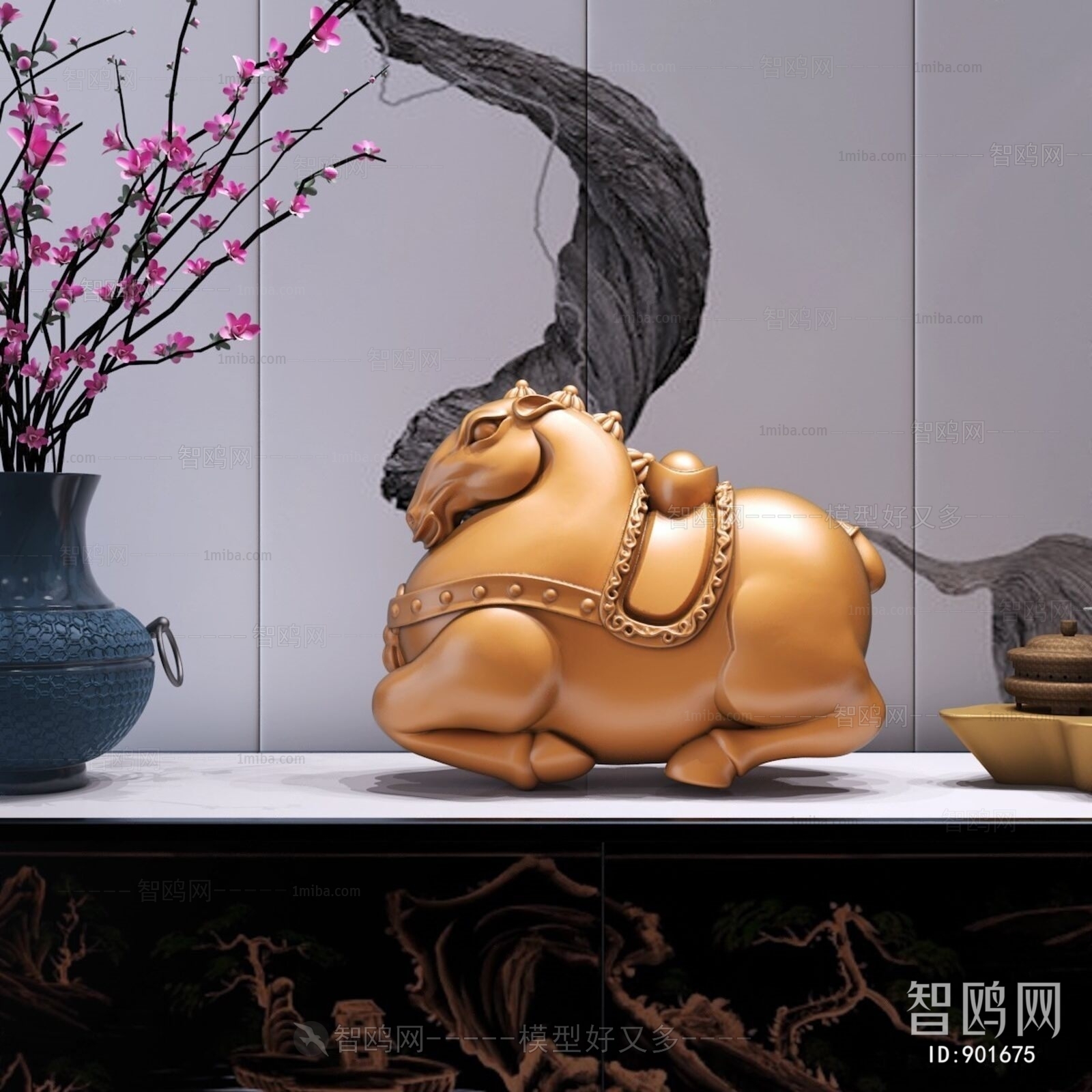 New Chinese Style Sculpture