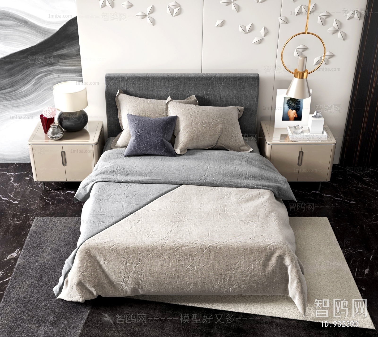 Modern Double Bed