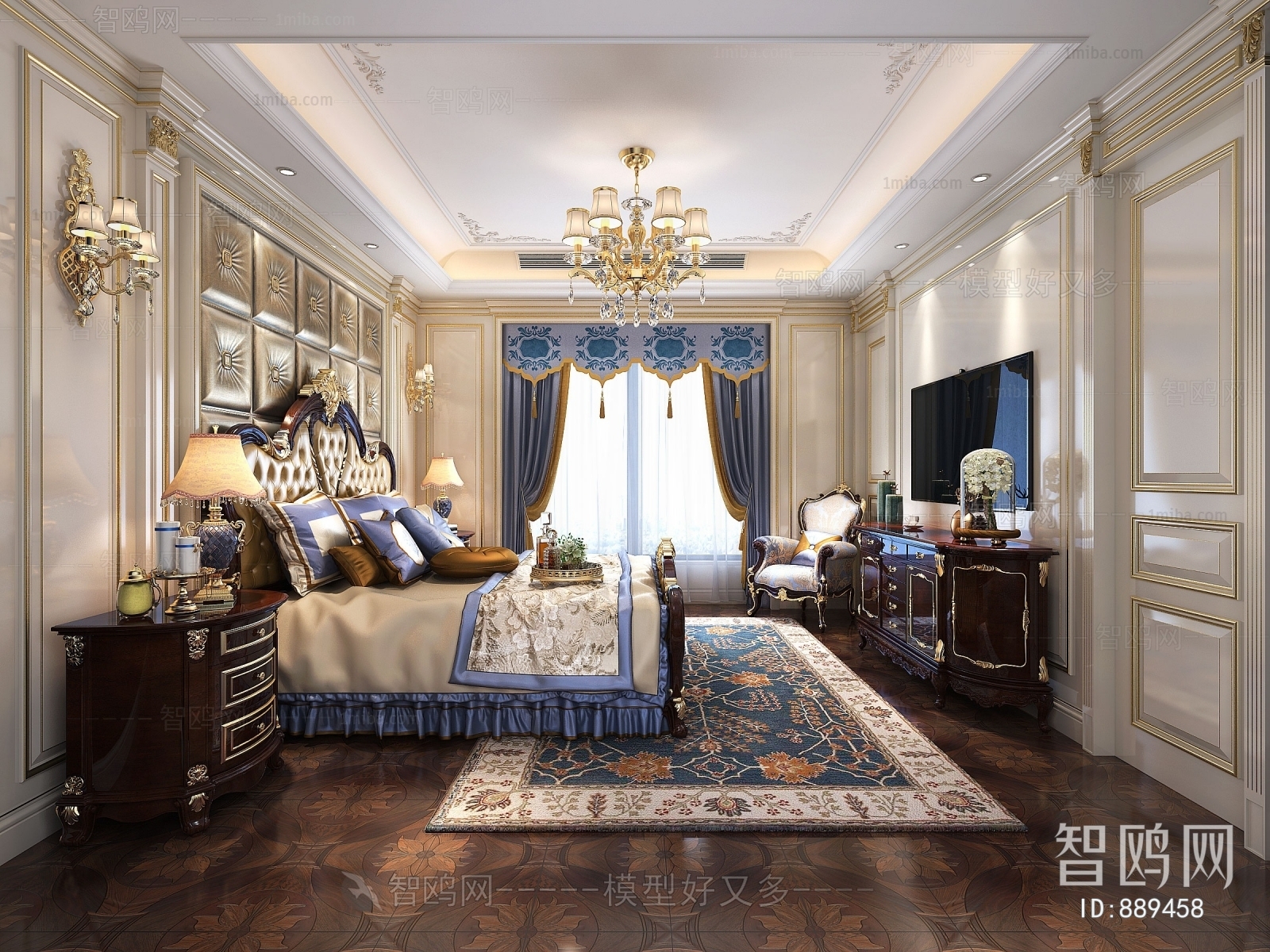 European Style Bedroom