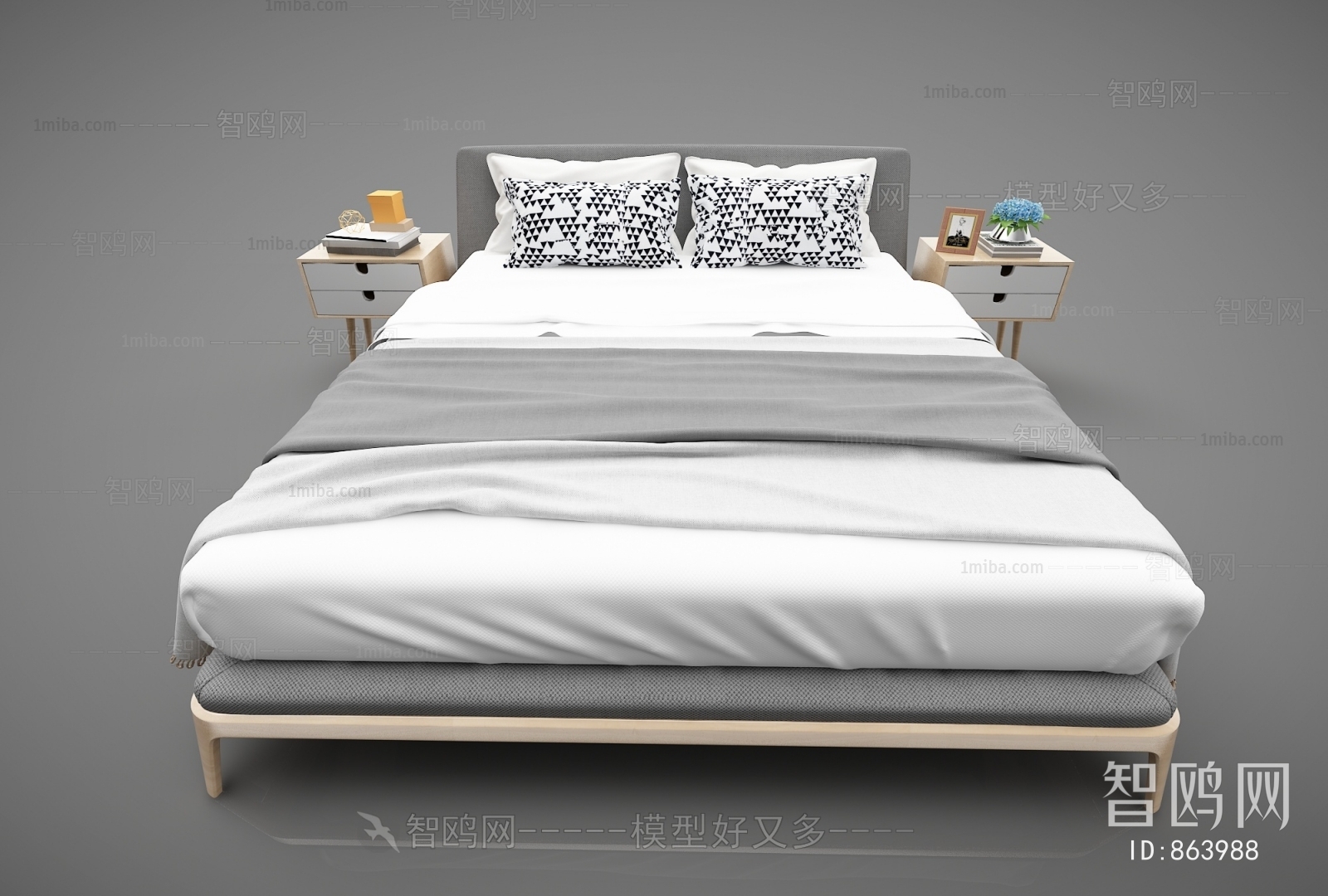 Modern Double Bed