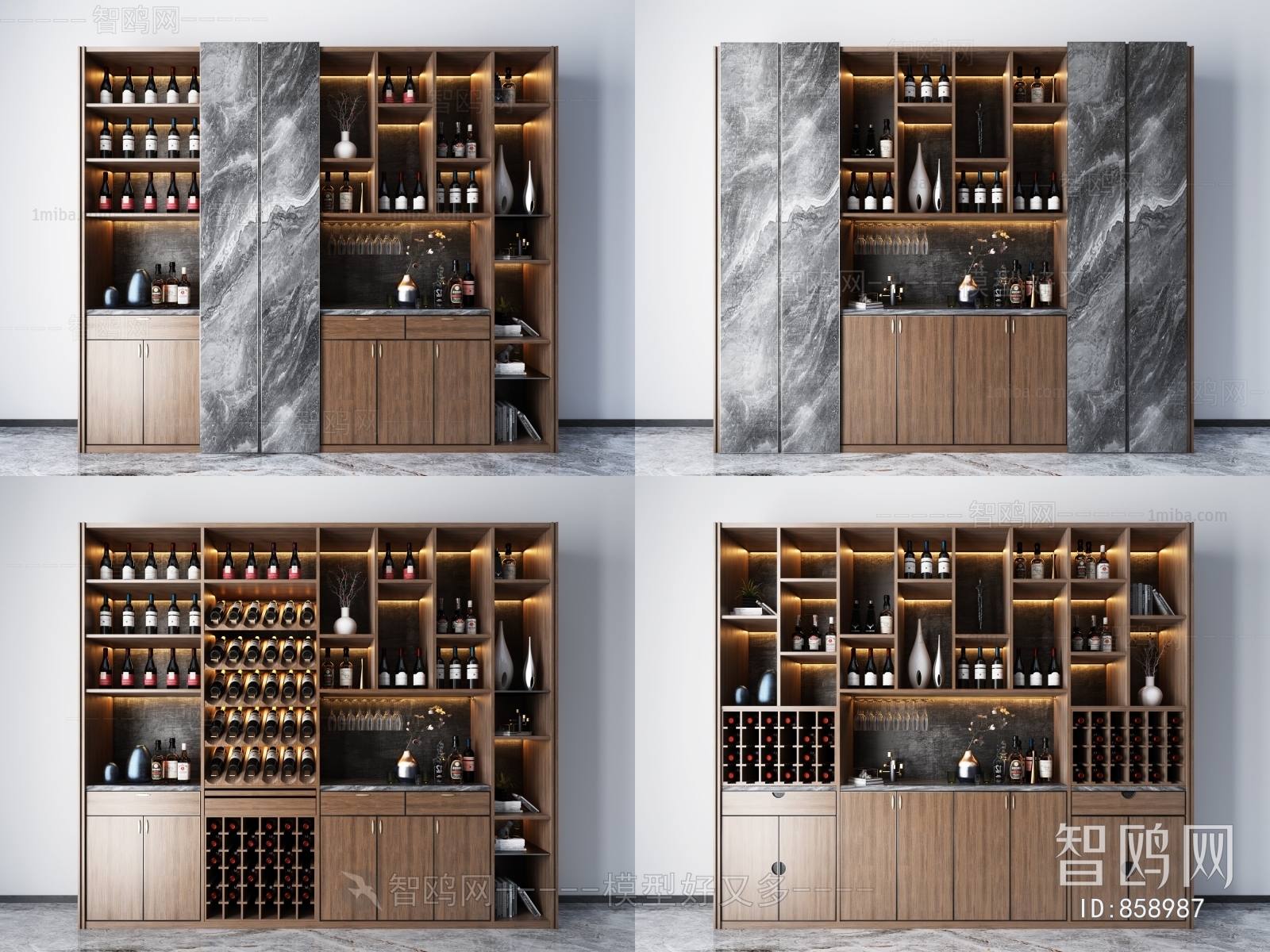 Modern Wine Cabinet