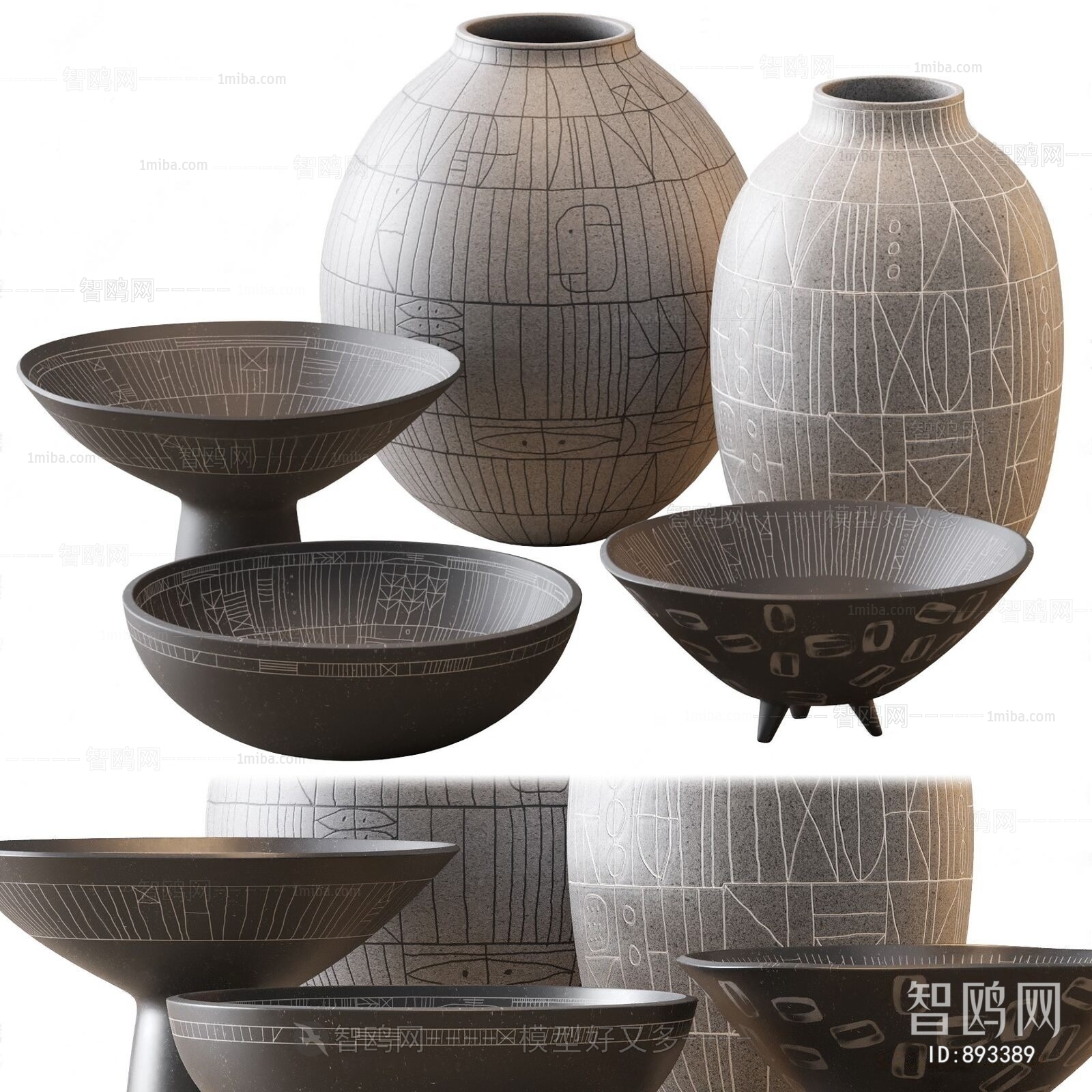 Modern Clay Pot