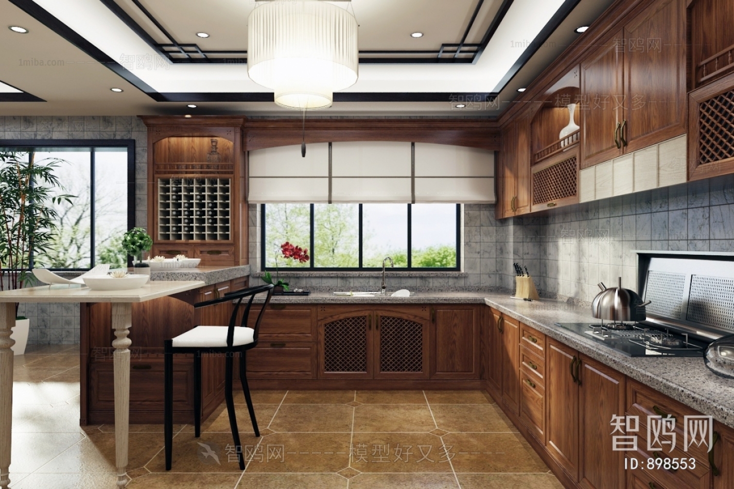New Chinese Style The Kitchen