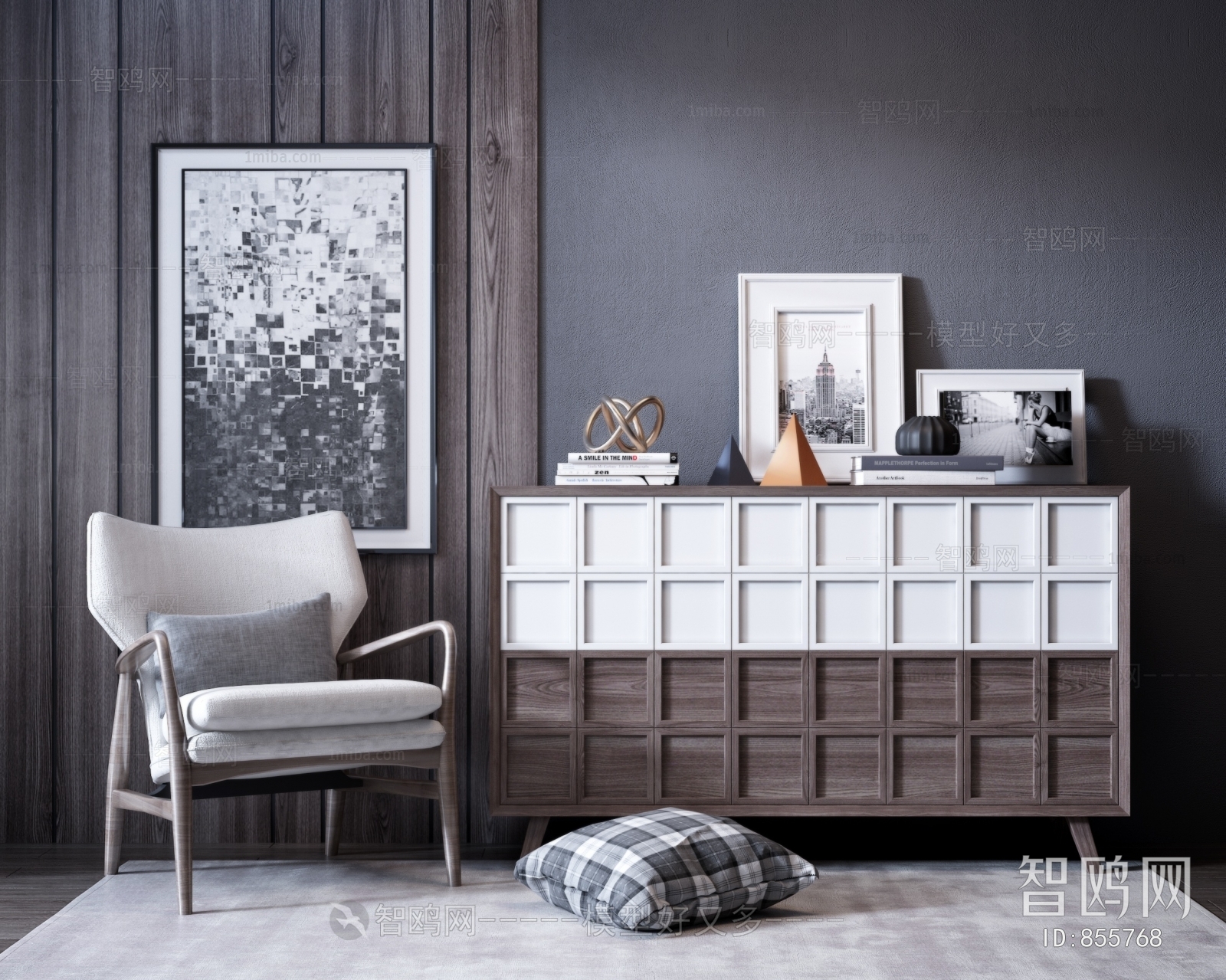 Modern Decorative Cabinet