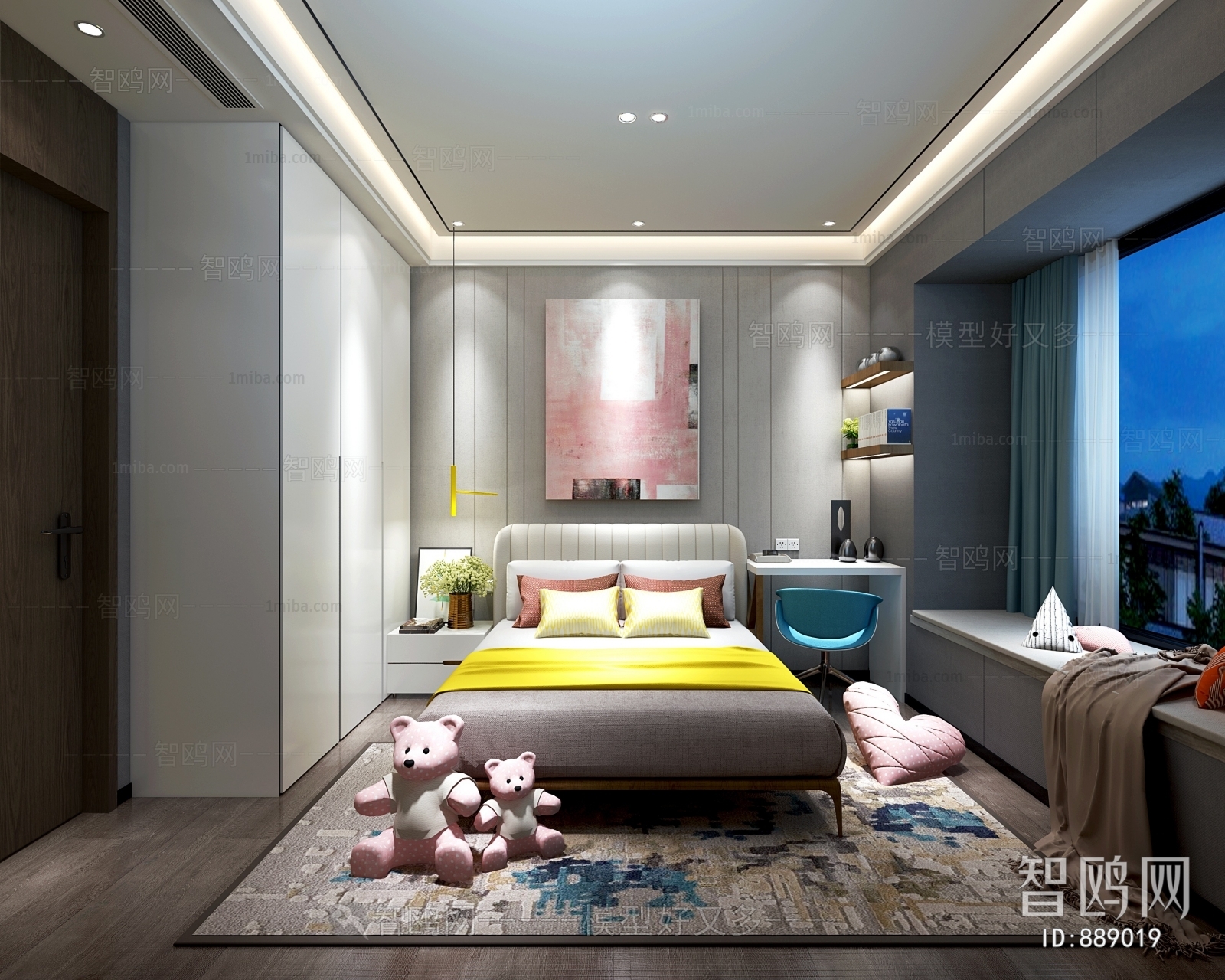 Modern Girl's Room Daughter's Room