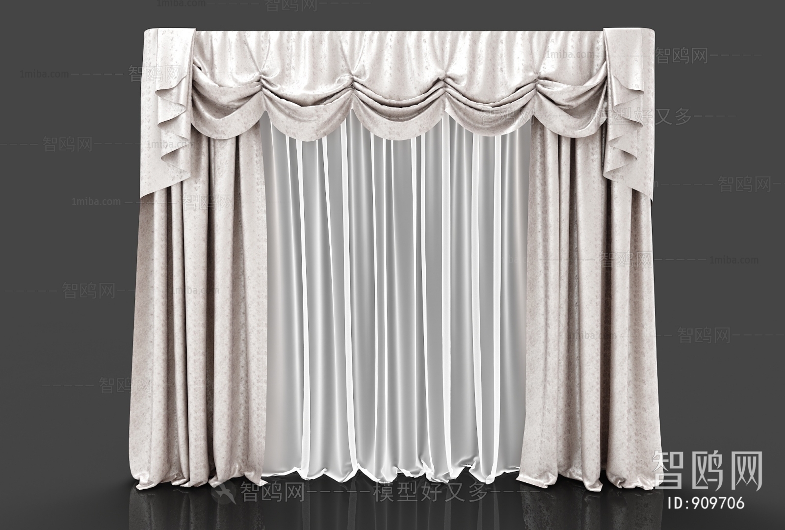 Simple European Style The Curtain