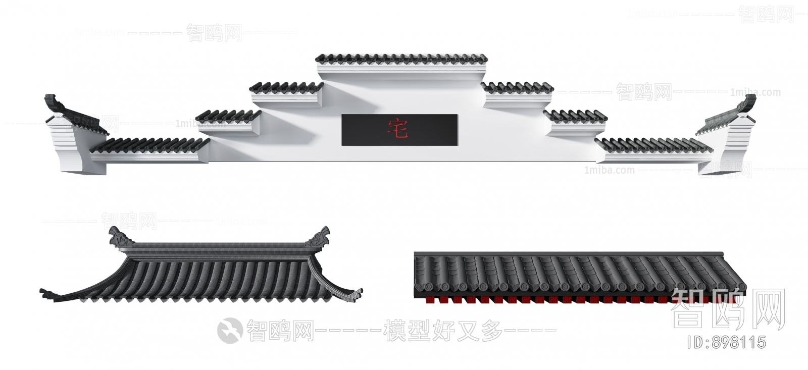 New Chinese Style Building Component