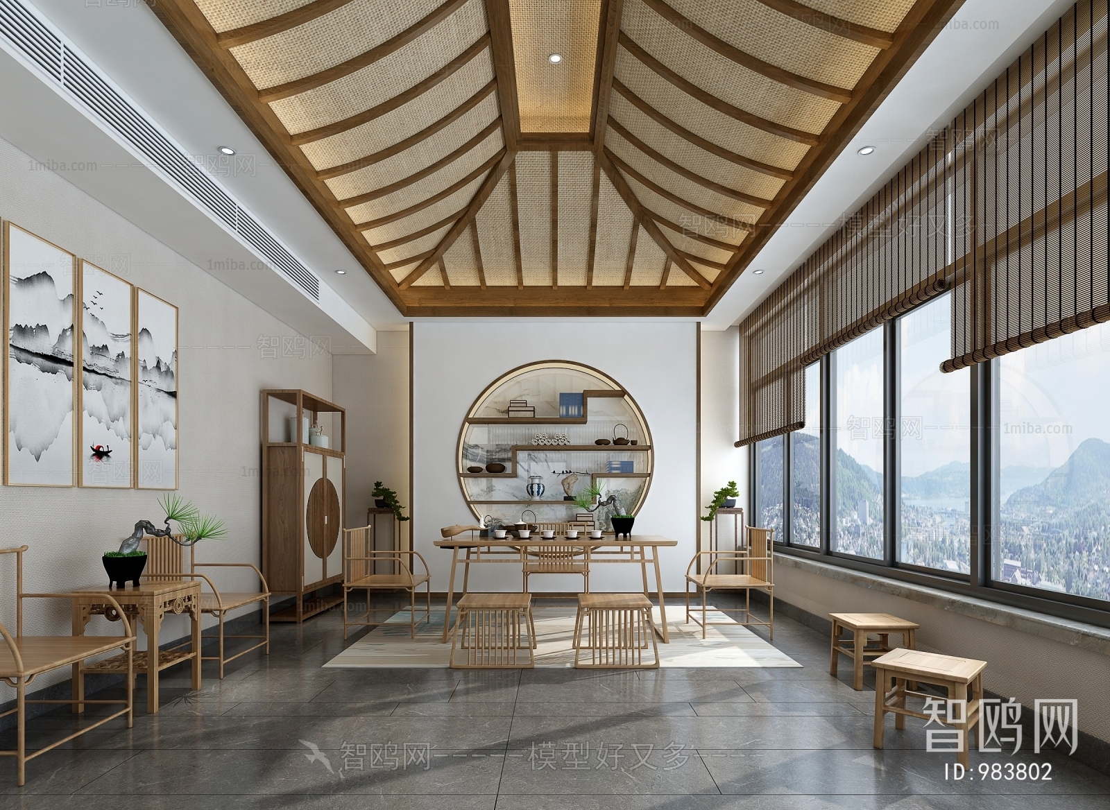 New Chinese Style Tea House