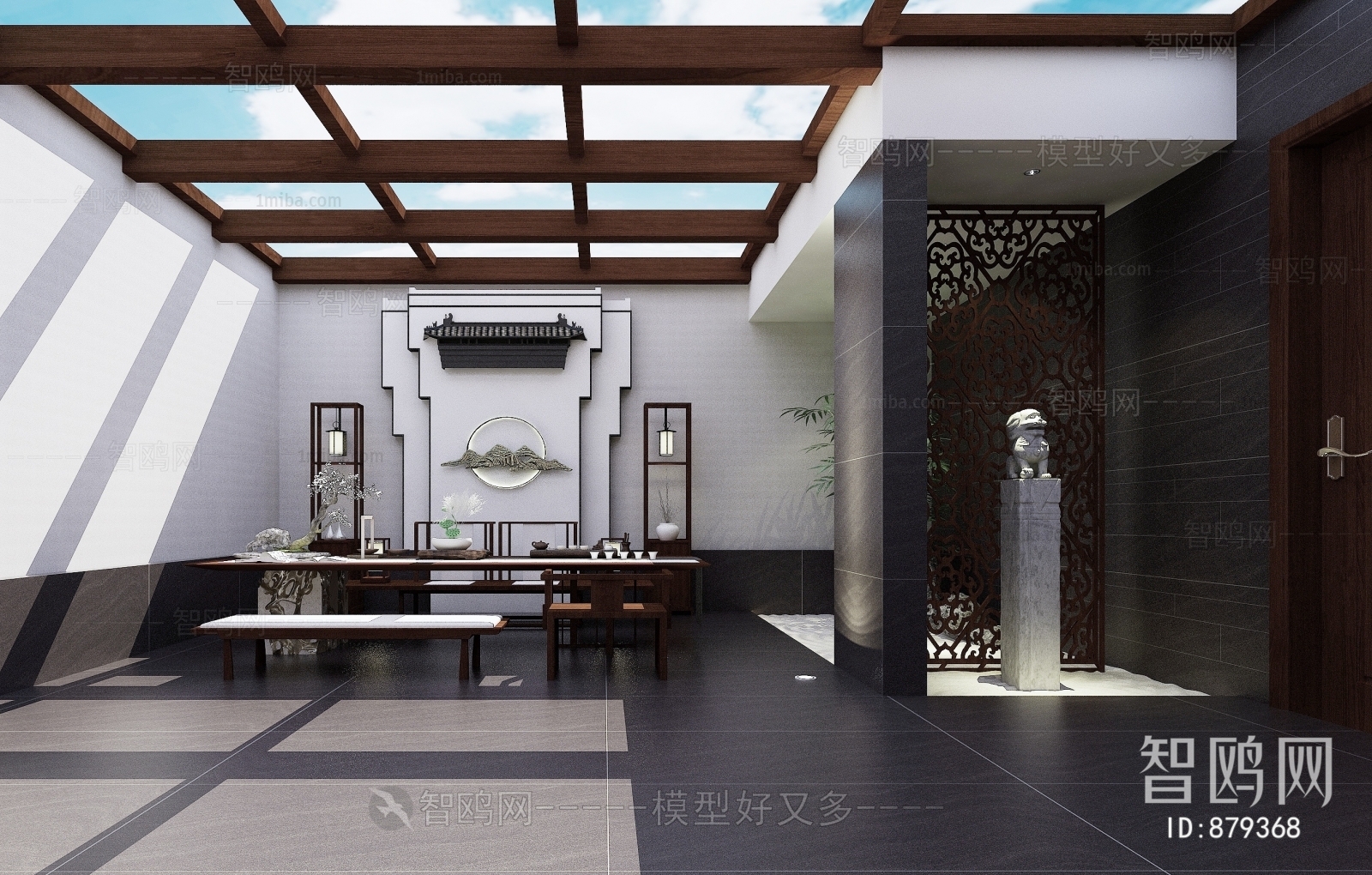 New Chinese Style Tea House