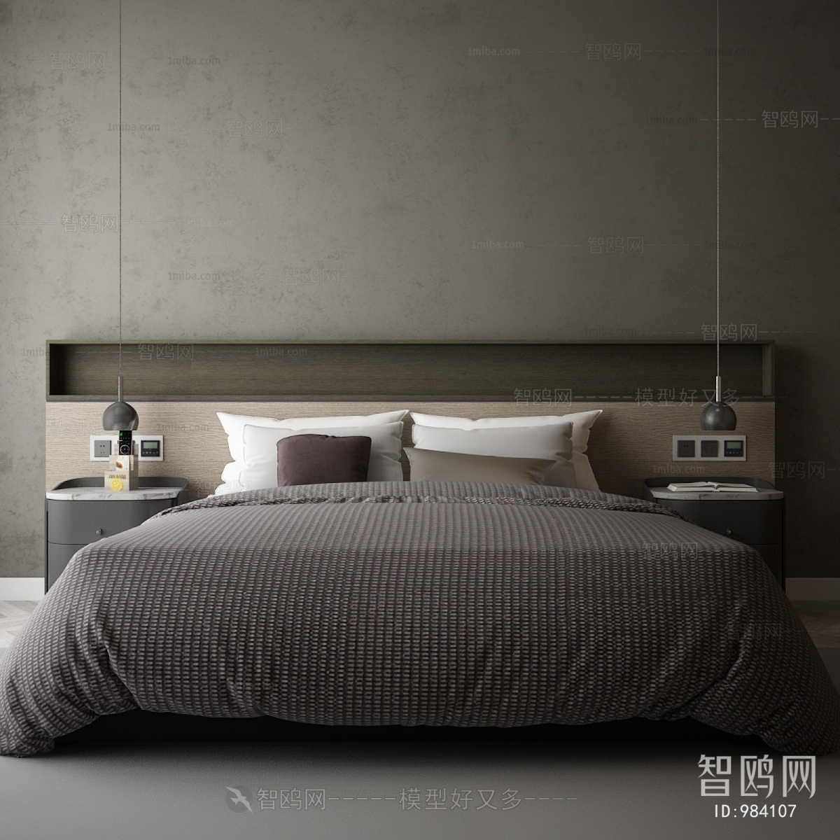 Modern Double Bed