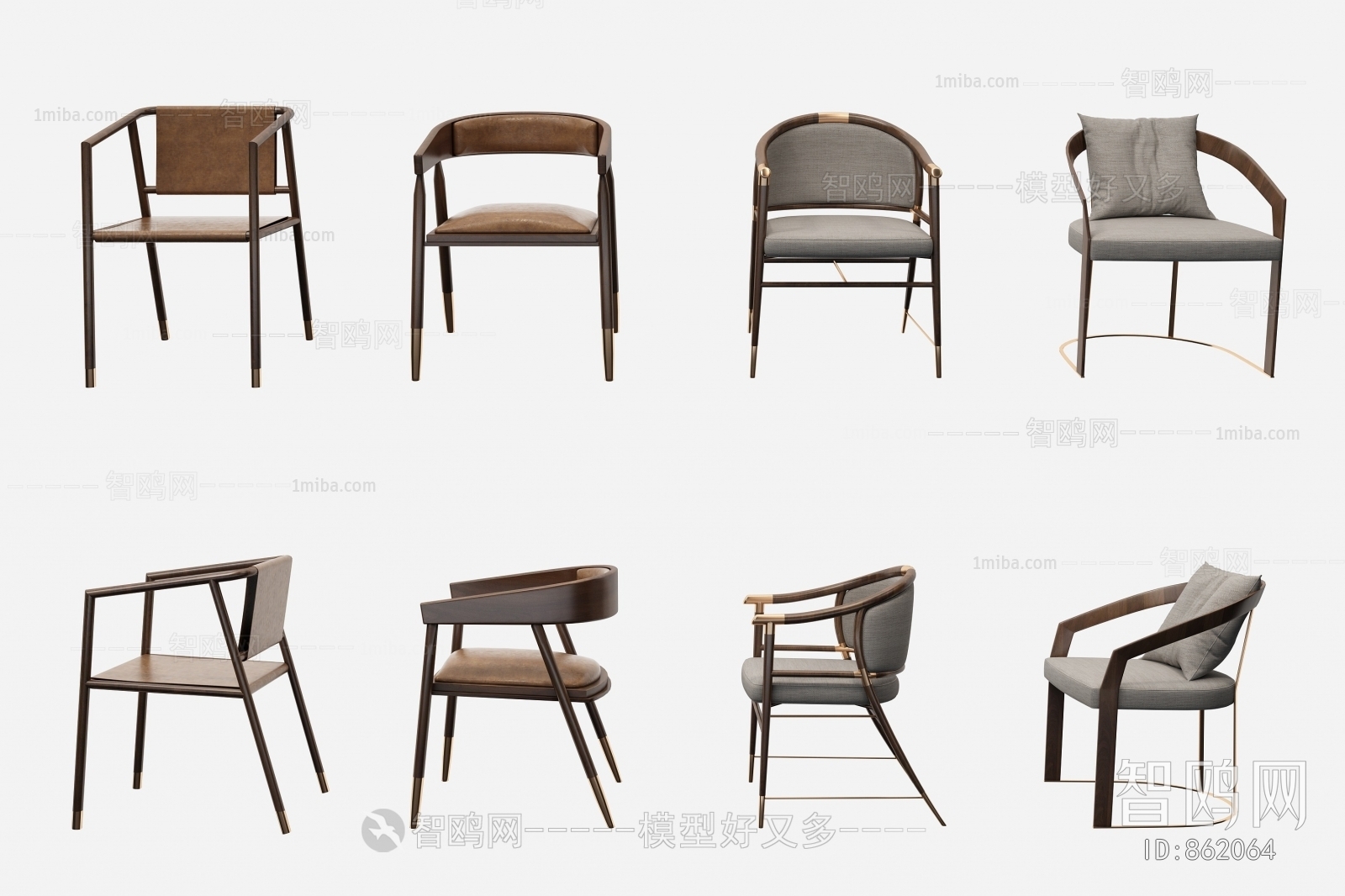 New Chinese Style Single Chair