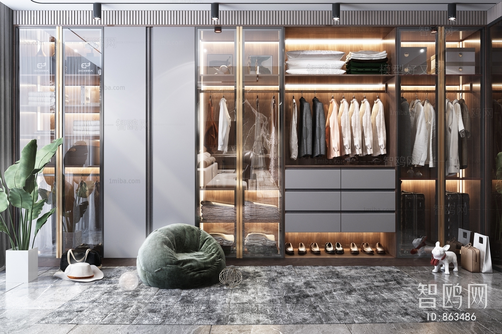 Modern The Wardrobe