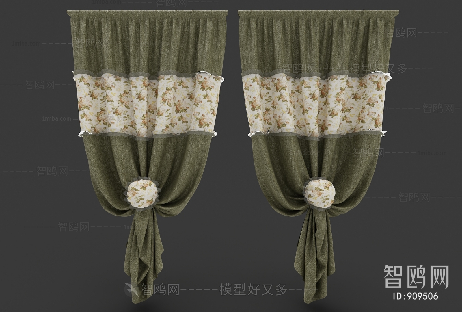 Simple European Style The Curtain