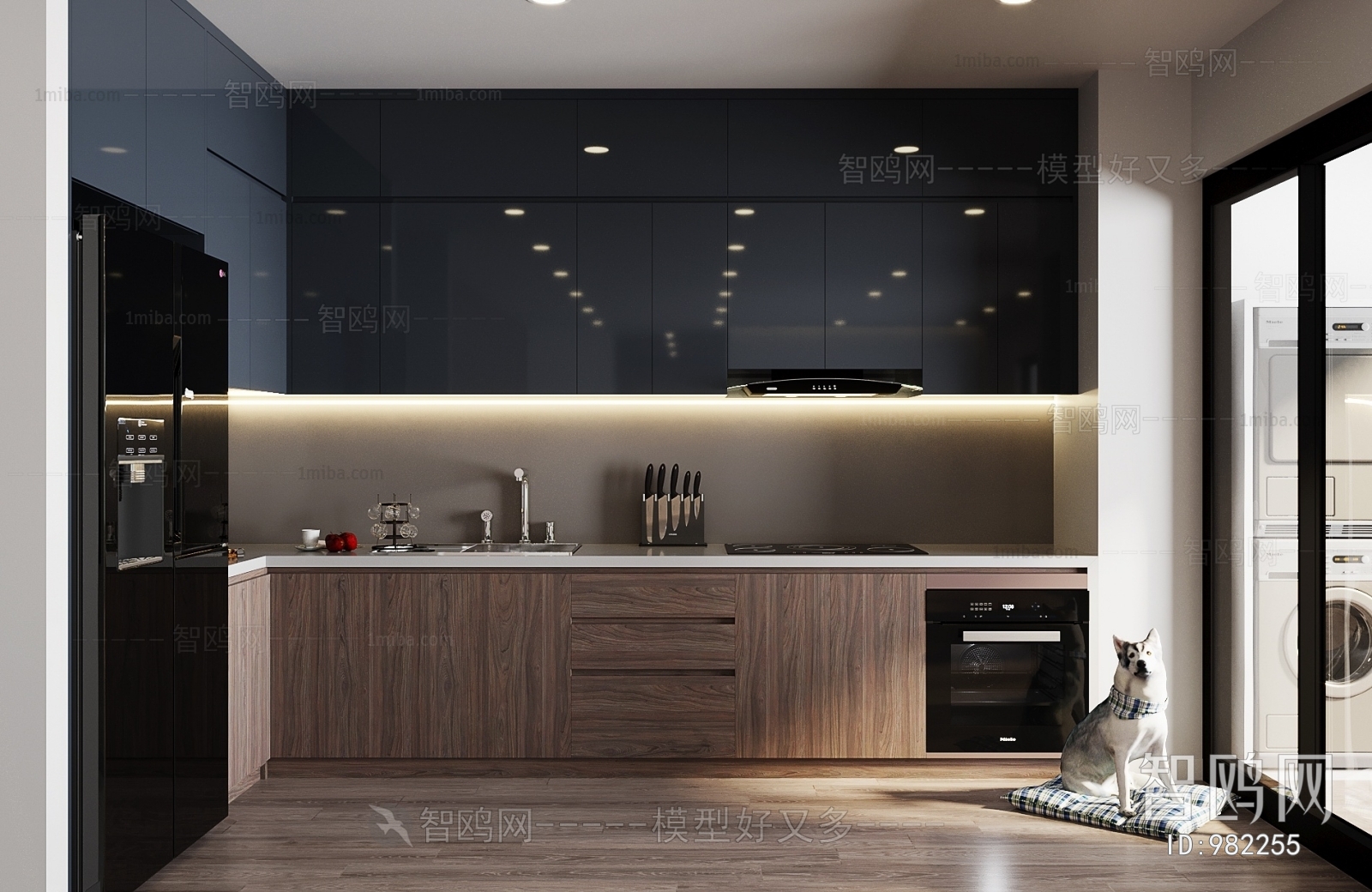 Modern The Kitchen