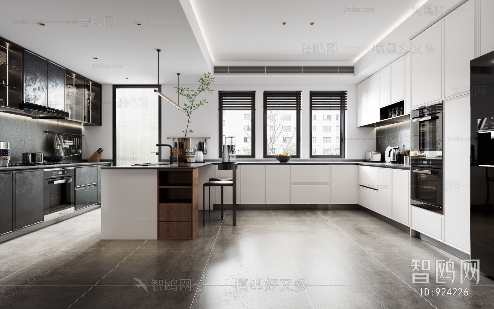 Modern Open Kitchen