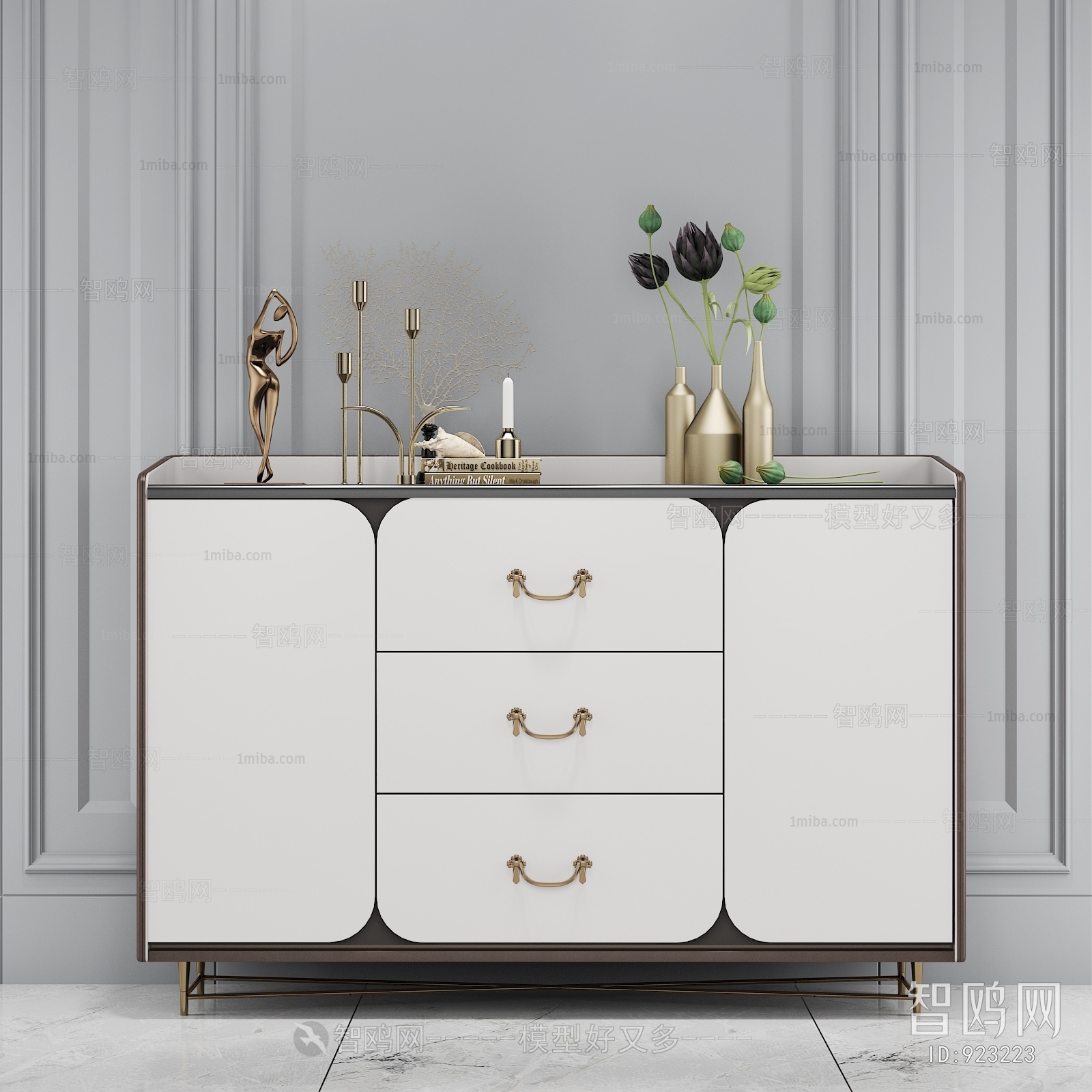 Modern Side Cabinet/Entrance Cabinet