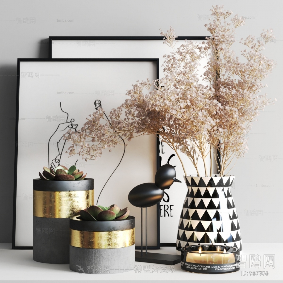 Modern Decorative Set