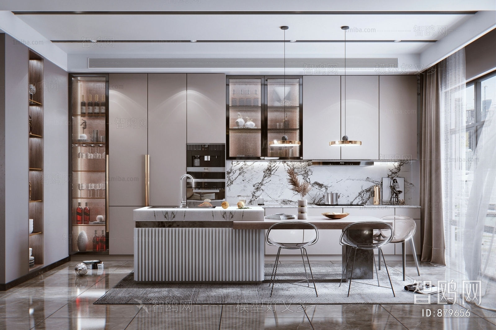 Modern Open Kitchen