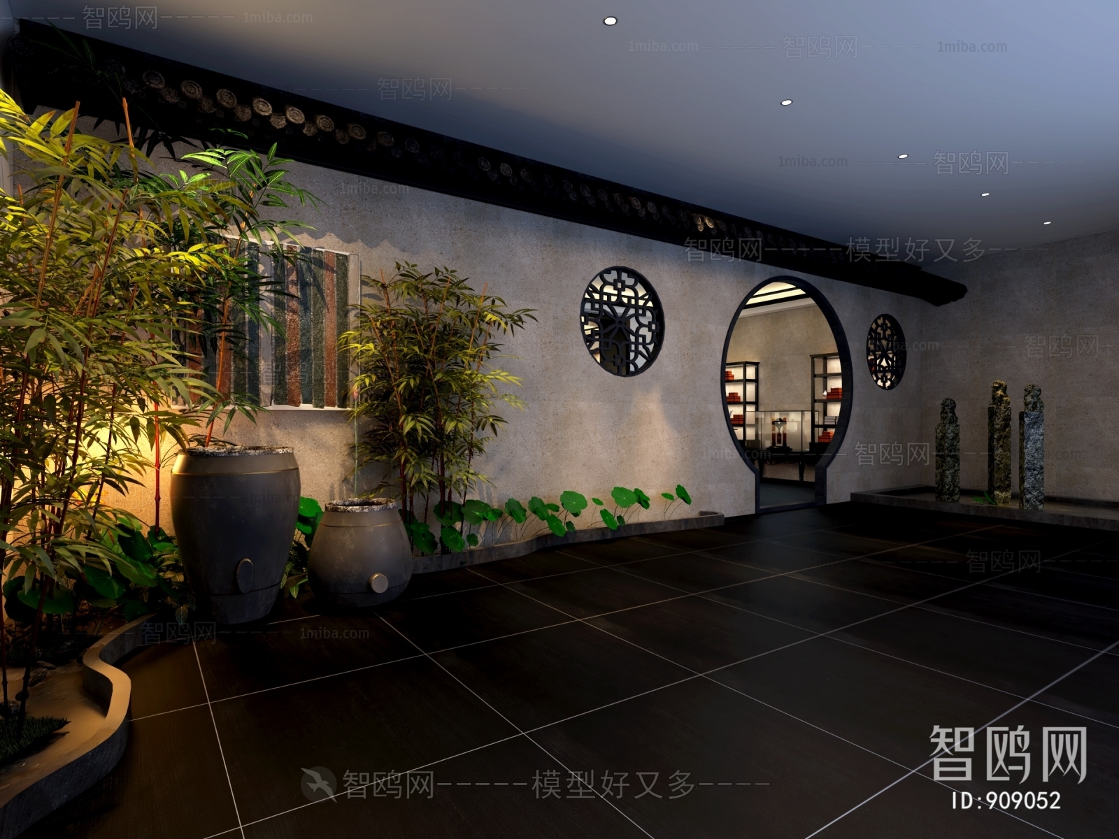 New Chinese Style Teahouse Tea House