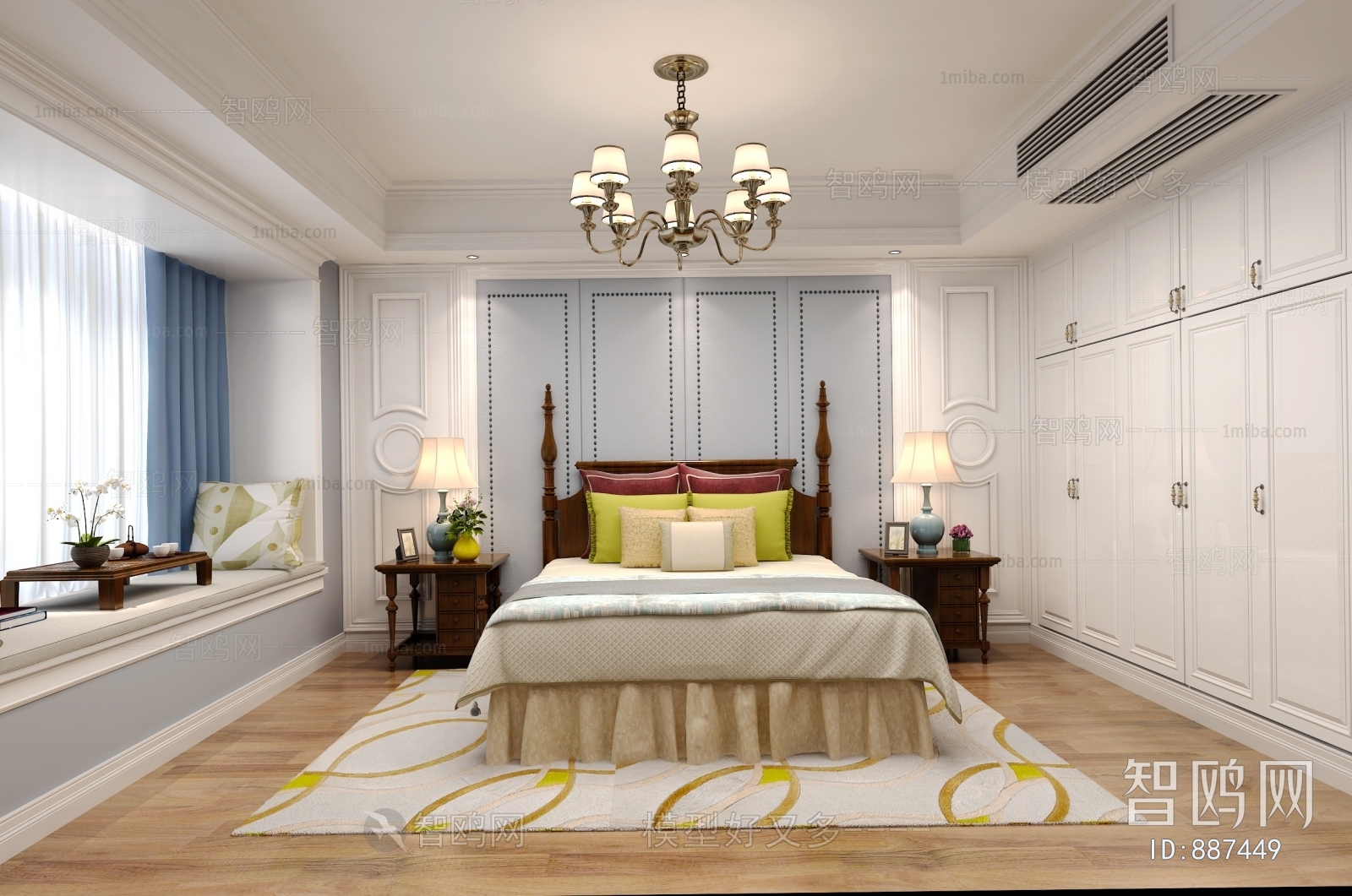 European Style Bedroom