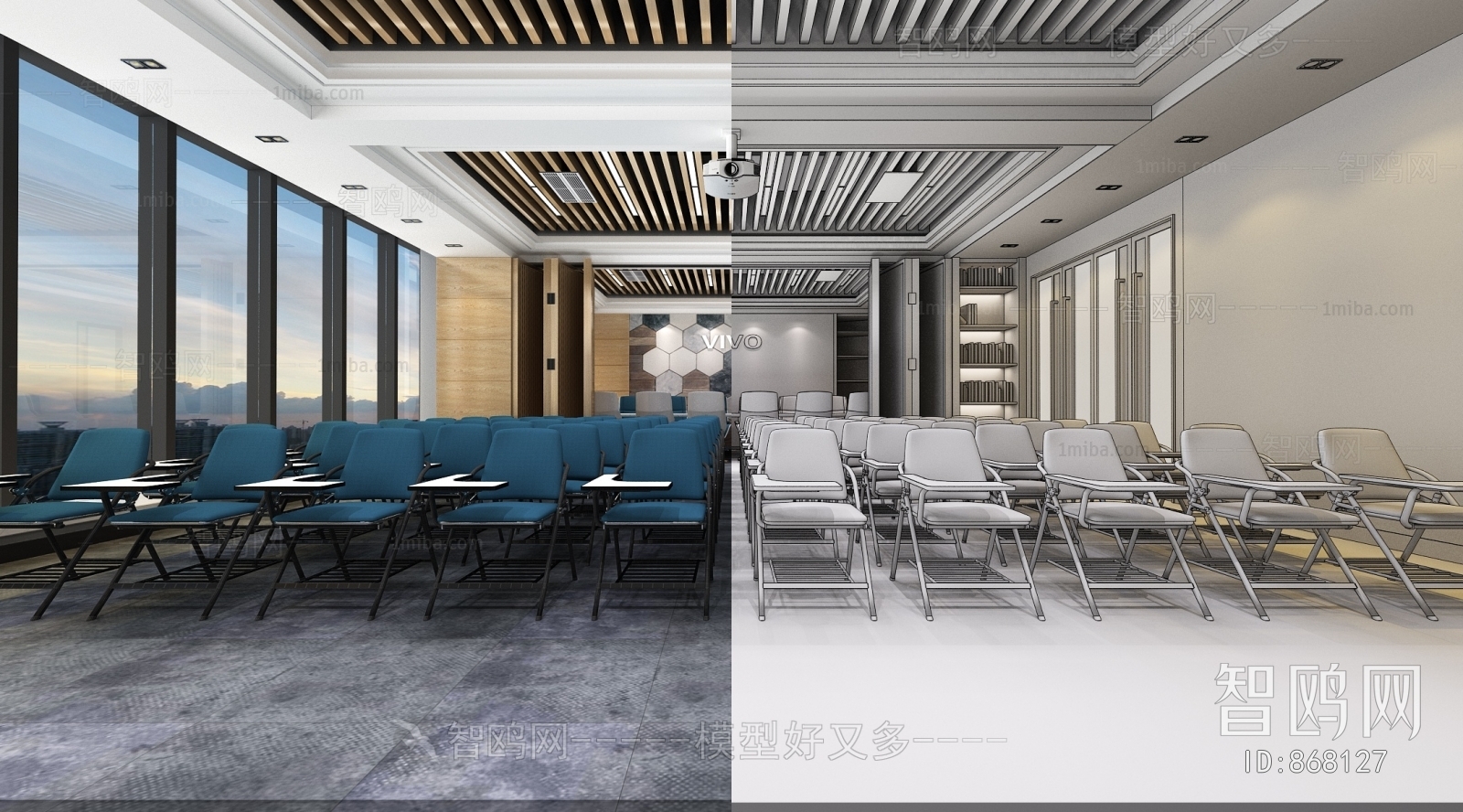 Industrial Style Meeting Room