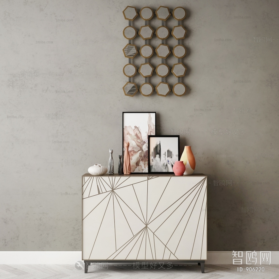 Modern Side Cabinet/Entrance Cabinet