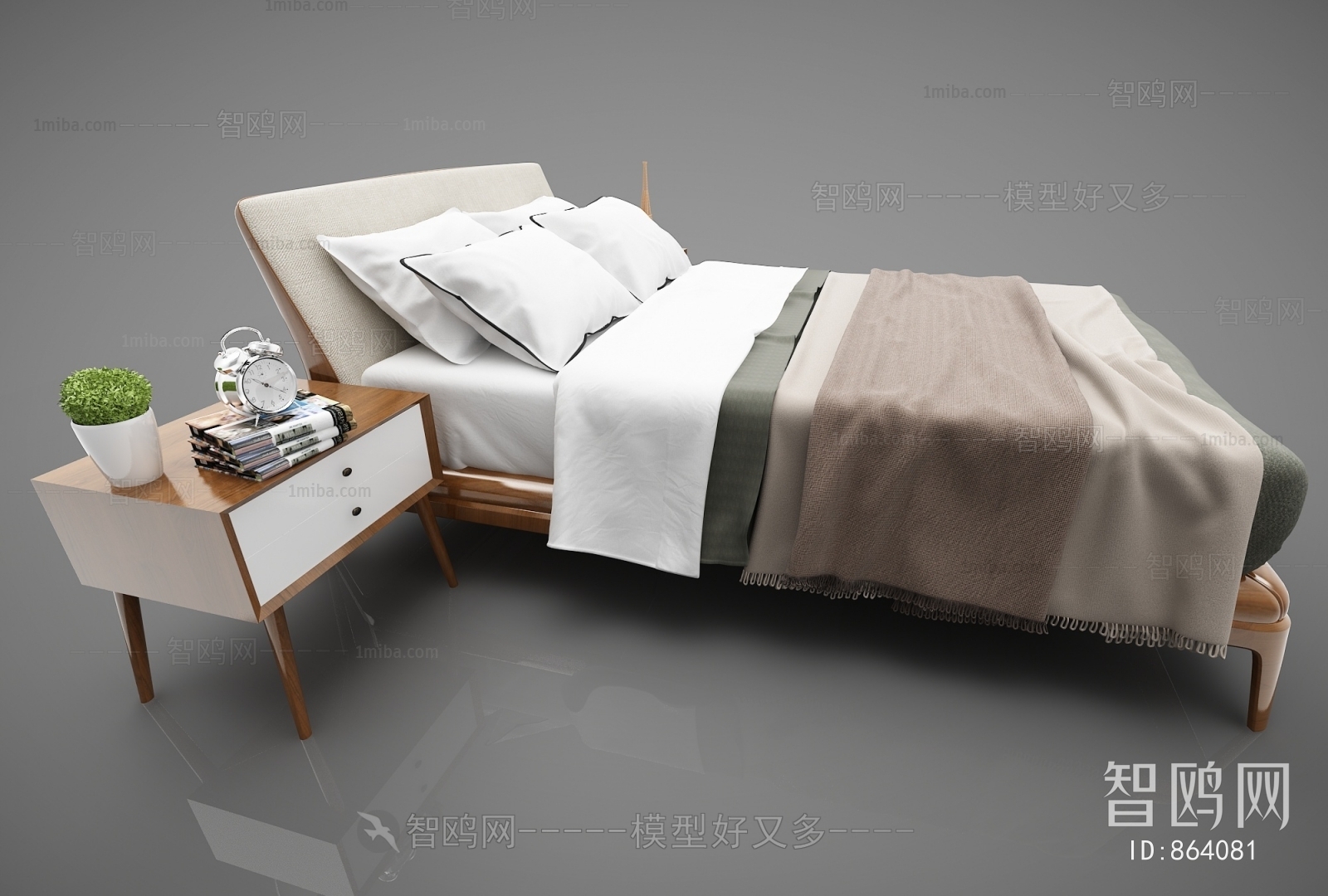 Modern Double Bed