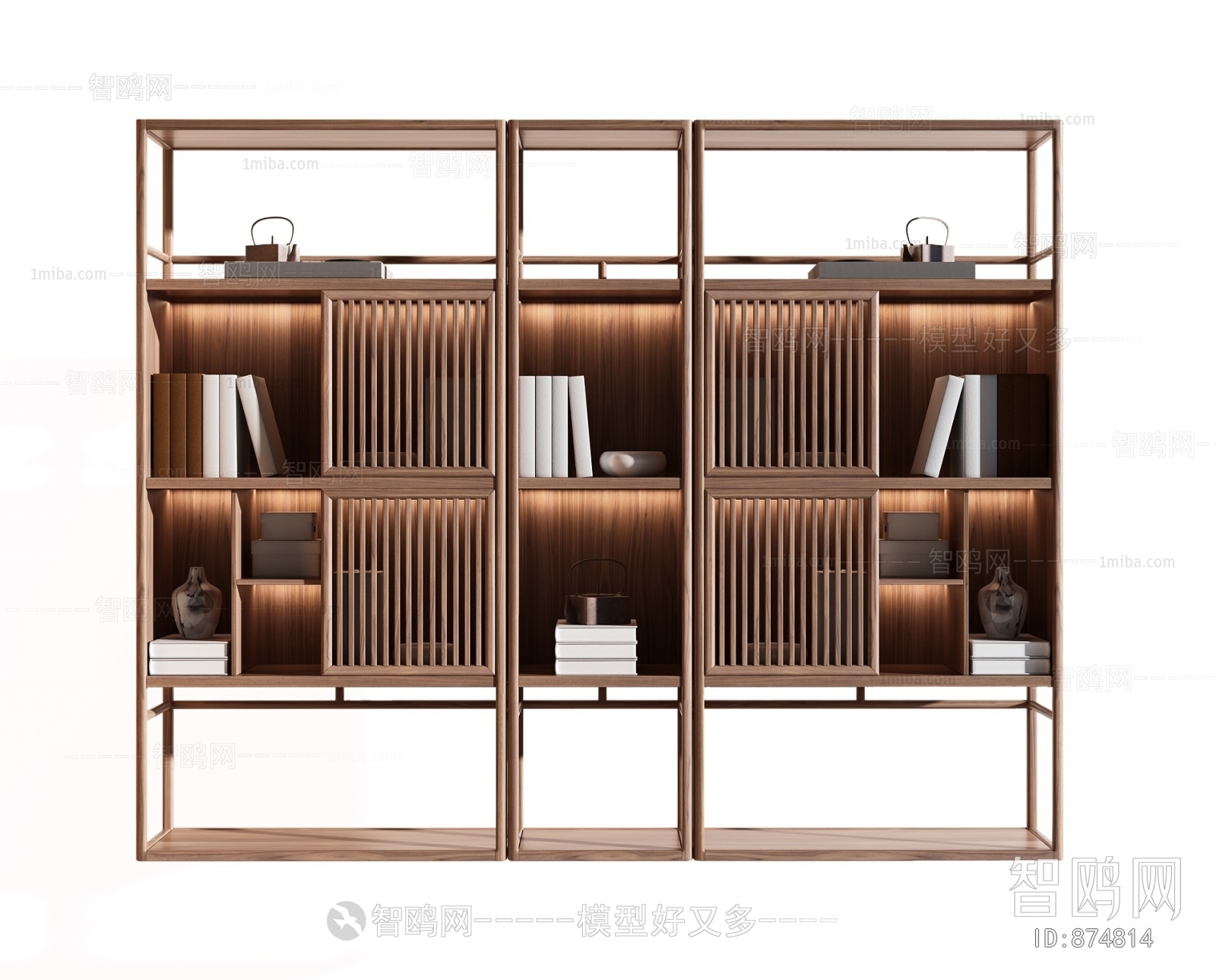 New Chinese Style Bookcase