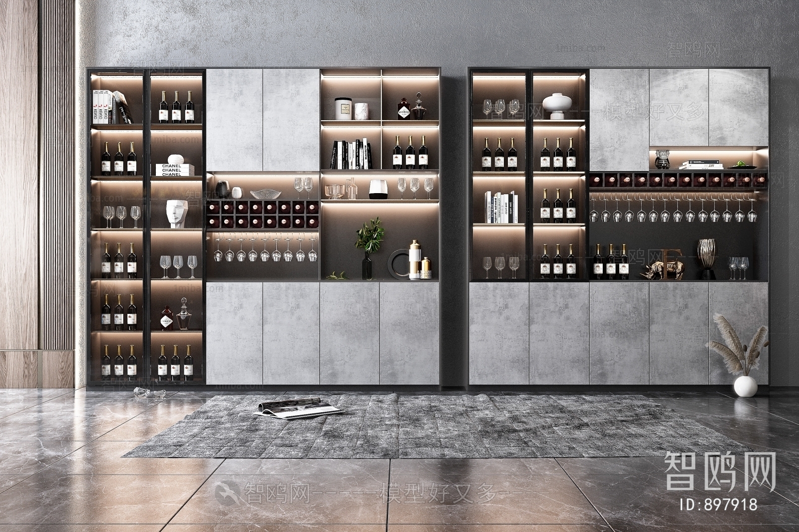 Modern Wine Cabinet