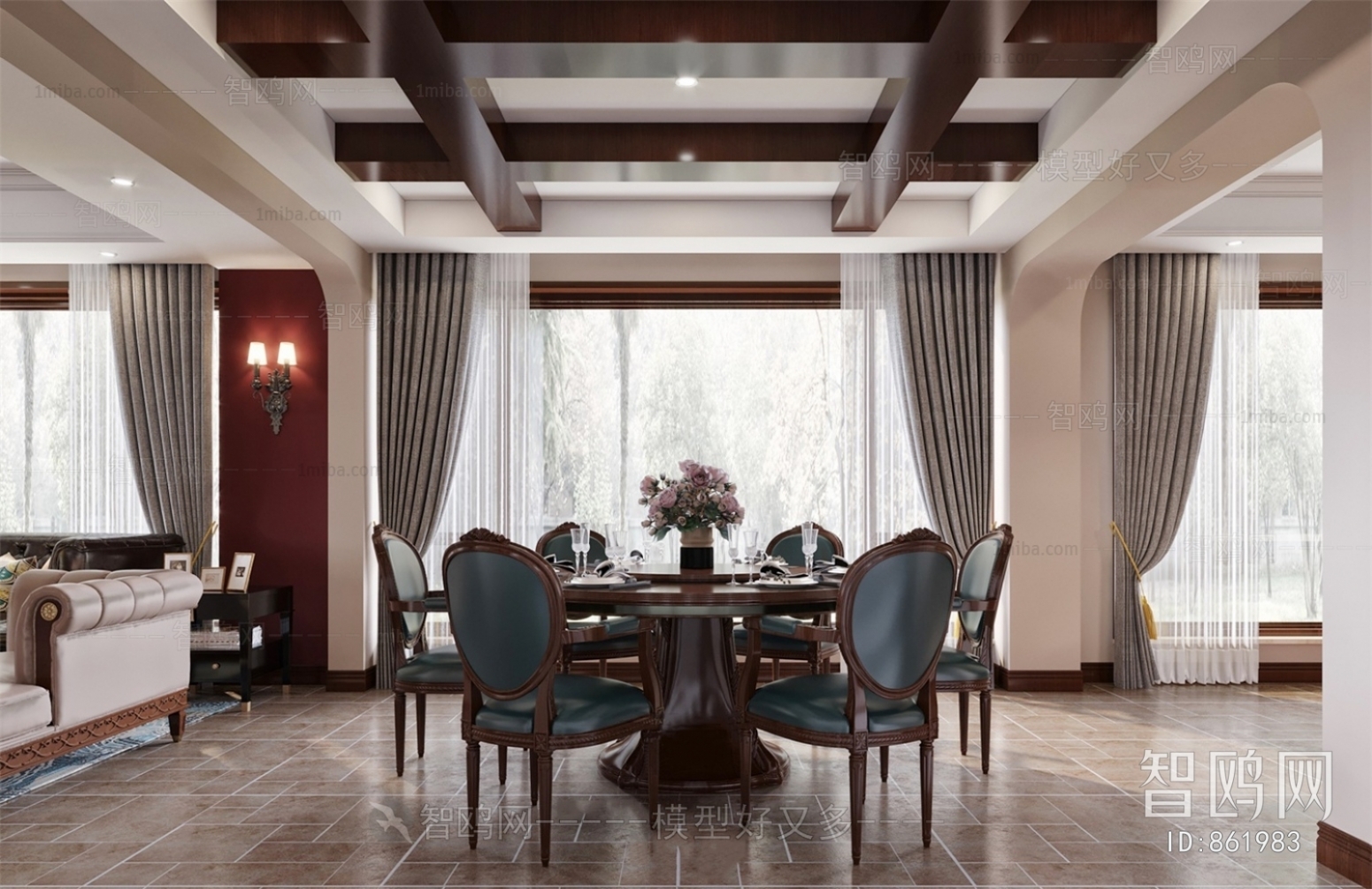 American Style Dining Room