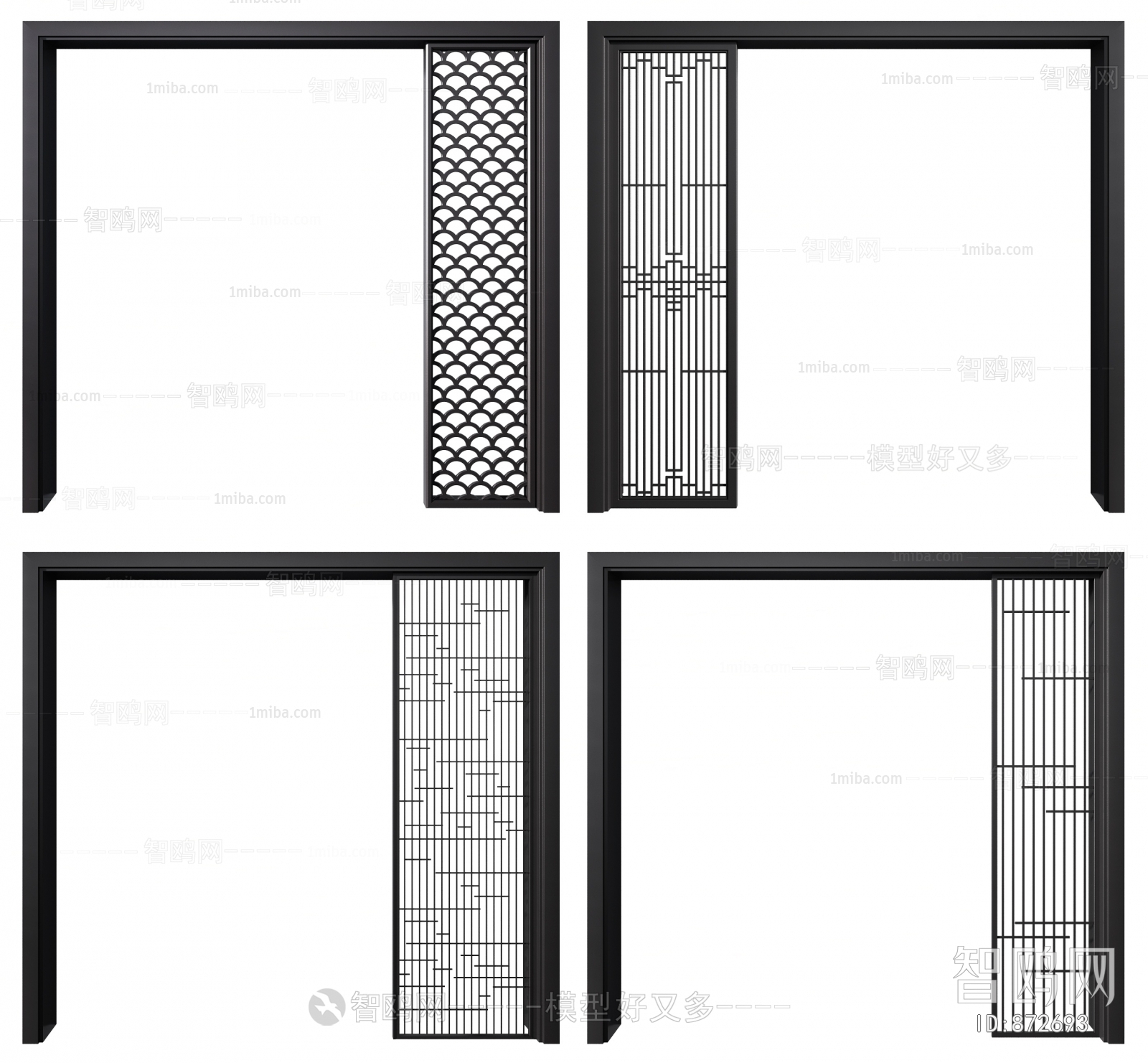 New Chinese Style Door