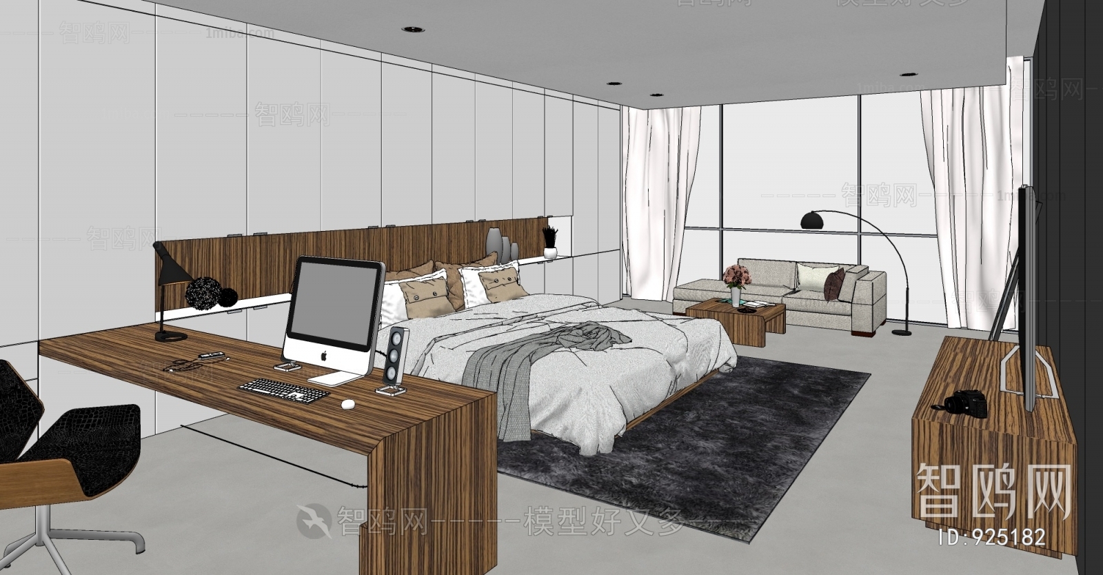 Modern Guest Room