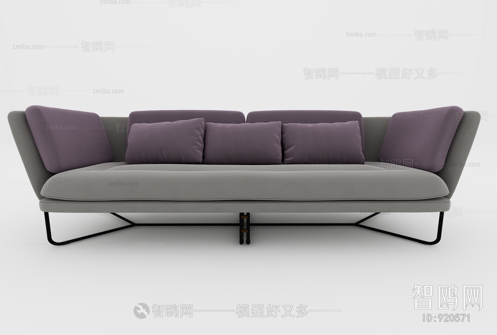 Modern Three-seat Sofa