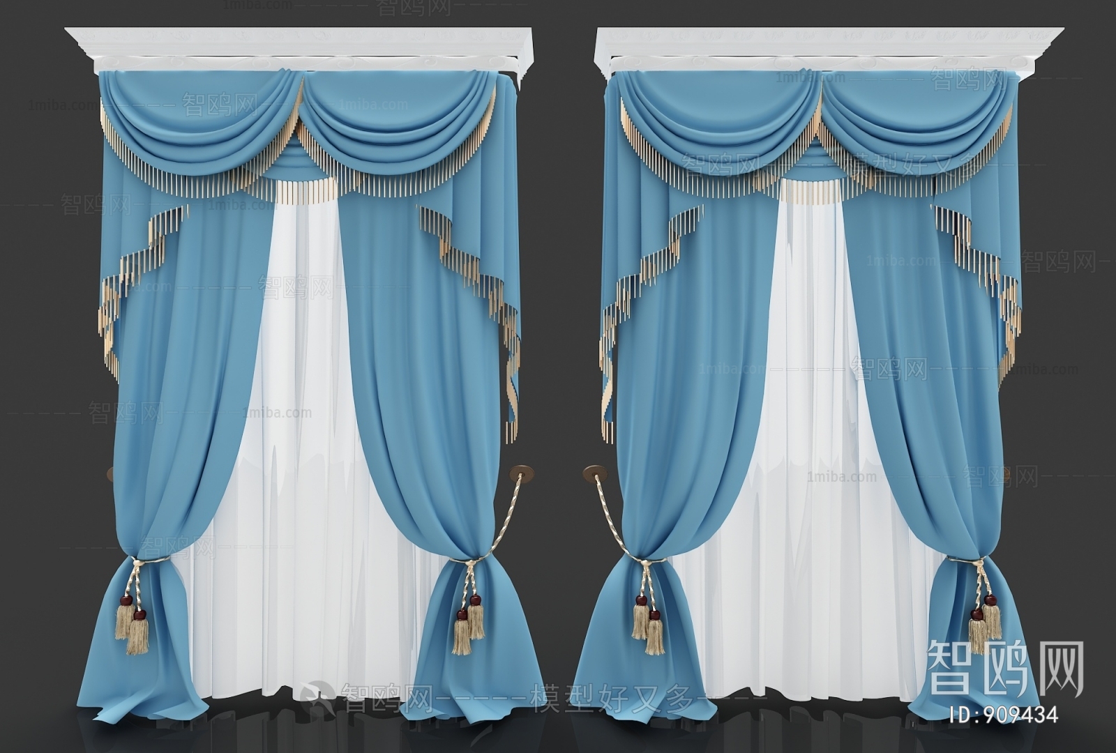 Simple European Style The Curtain