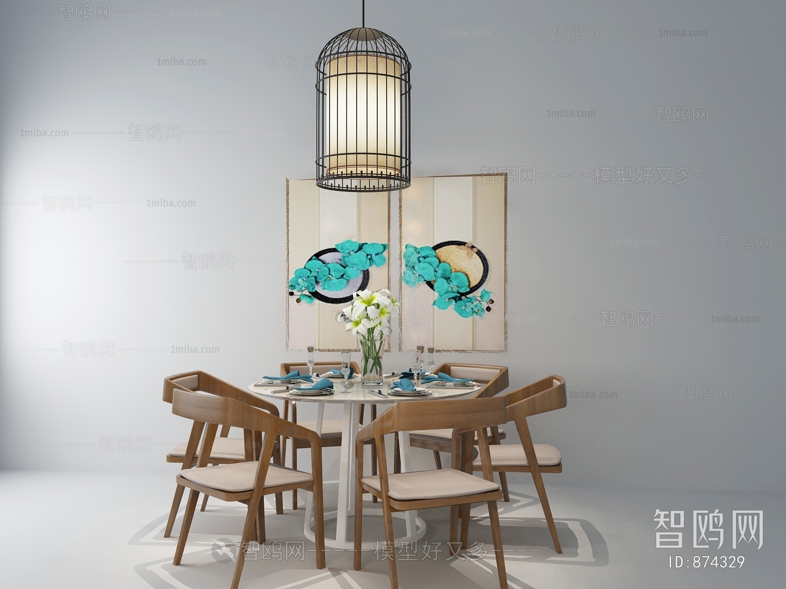 New Chinese Style Dining Table And Chairs