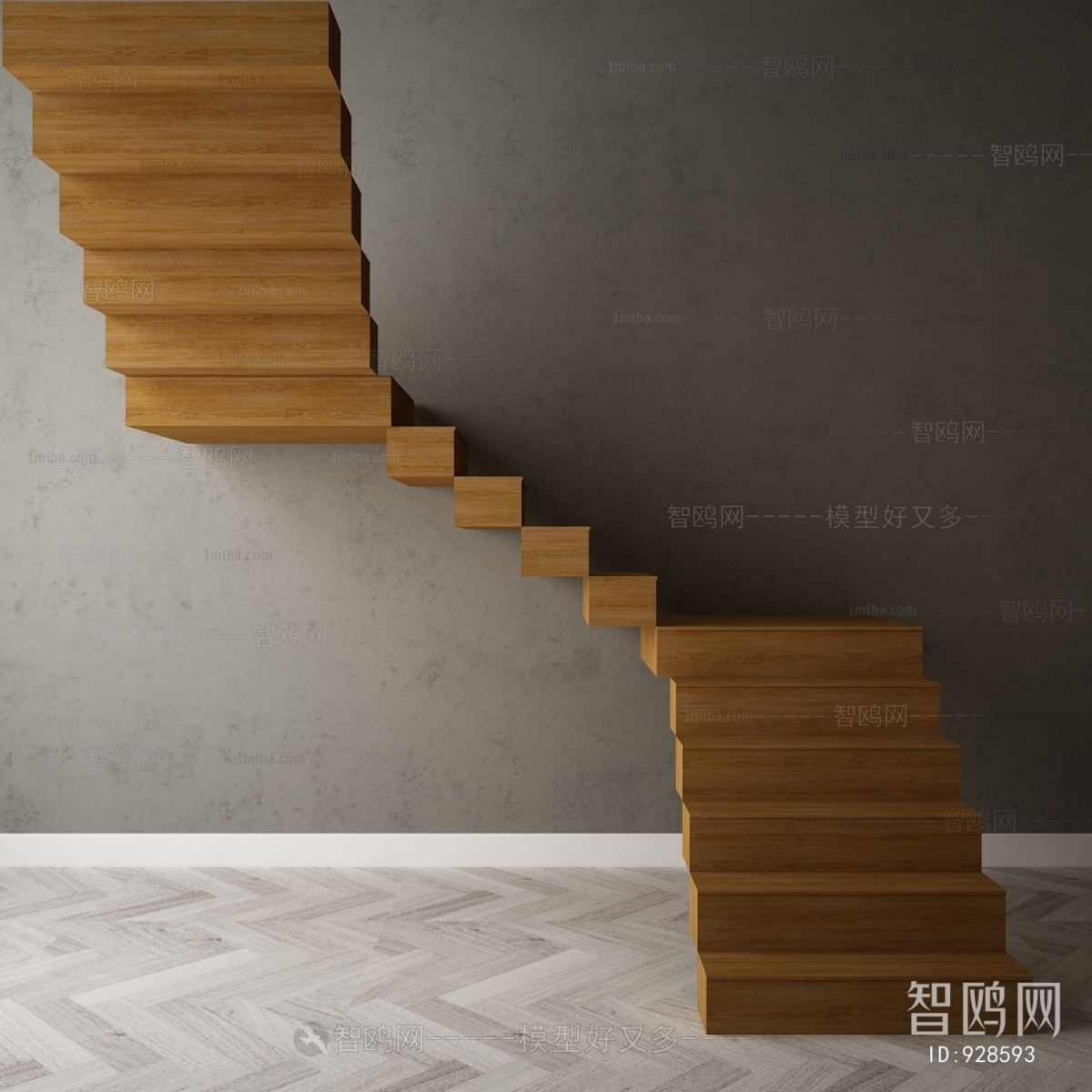 Modern Stair Balustrade/elevator