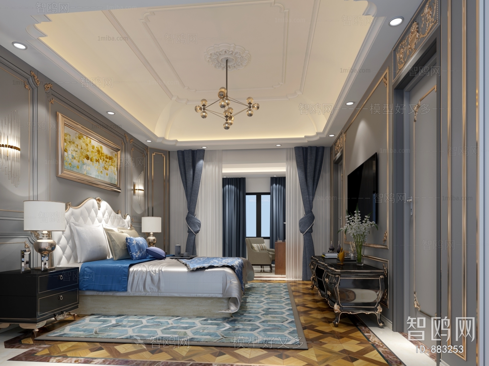 European Style Bedroom