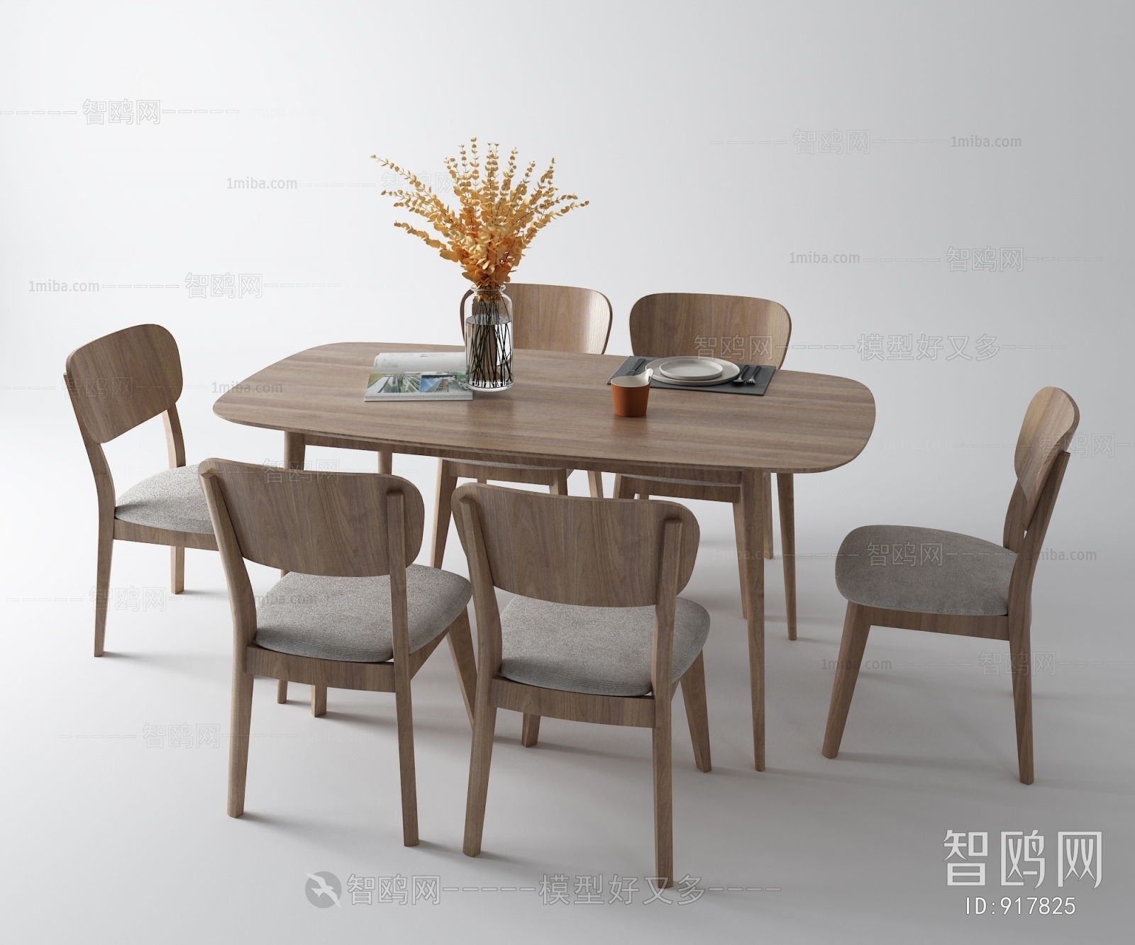 Nordic Style Dining Table And Chairs