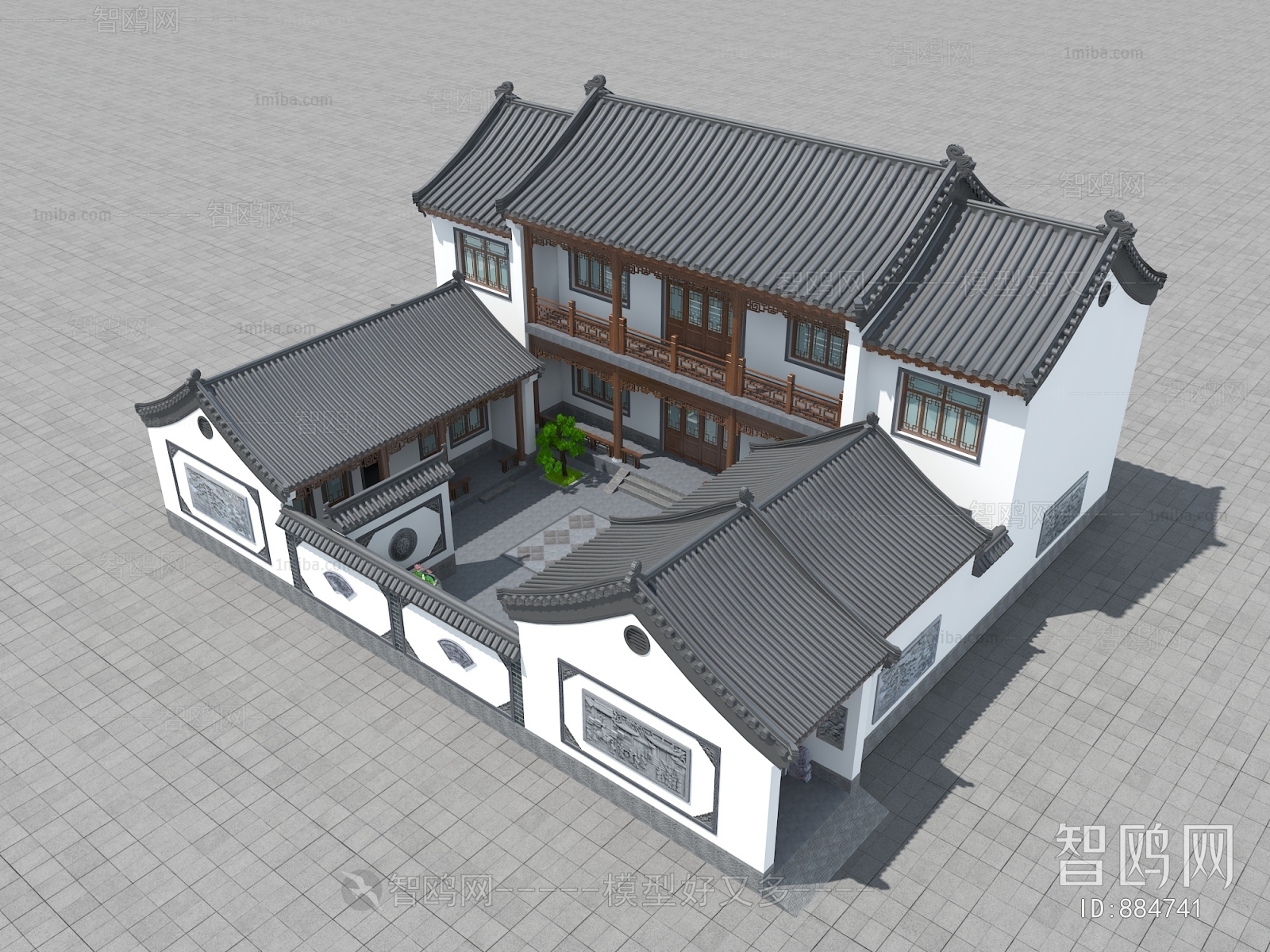 Chinese Style Building Appearance