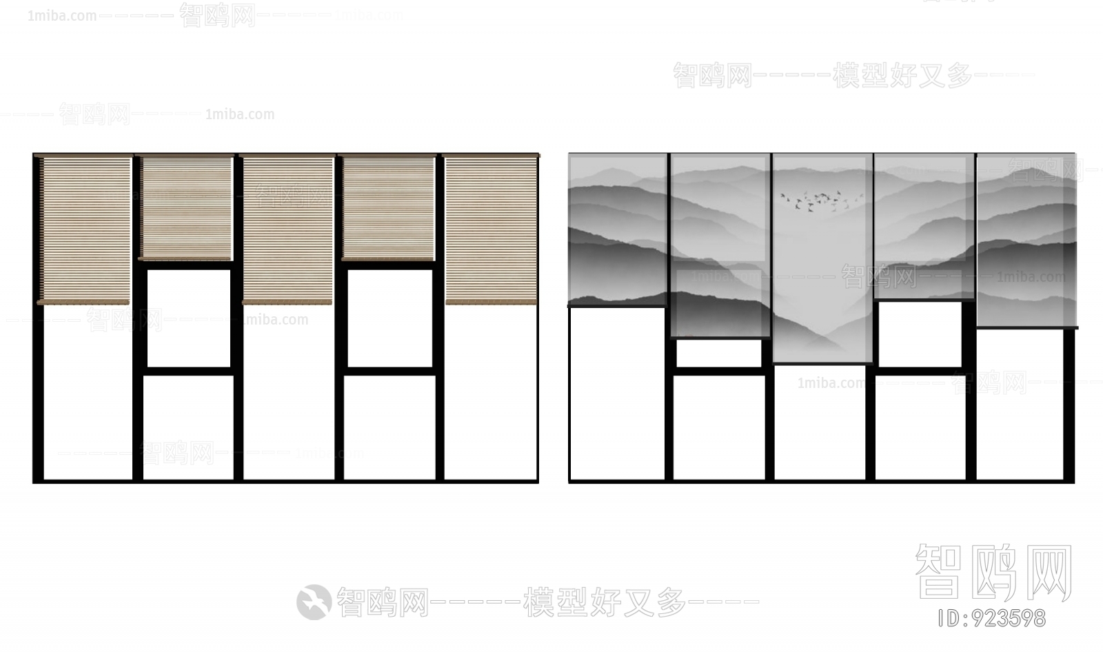 New Chinese Style Venetian Blinds