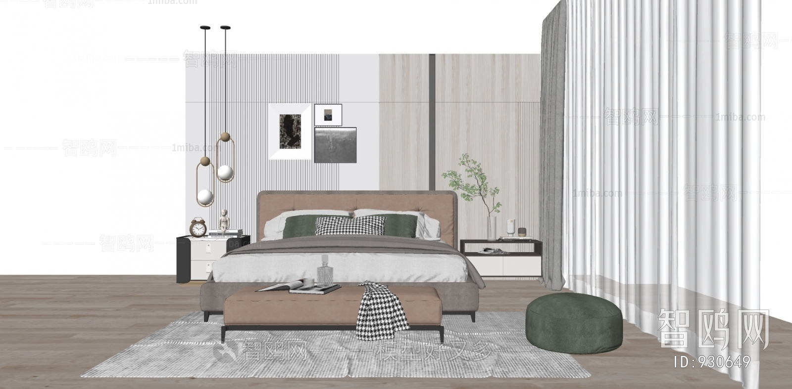 Nordic Style Bedroom