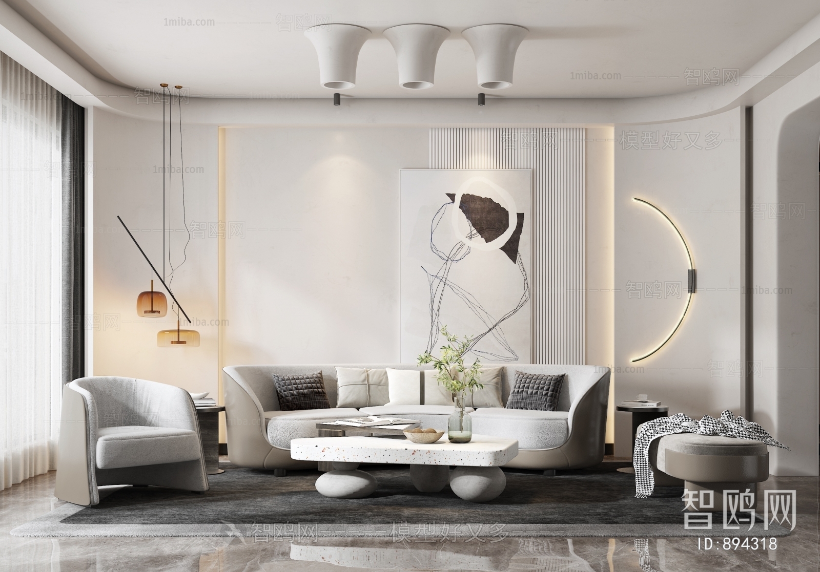 Modern A Living Room