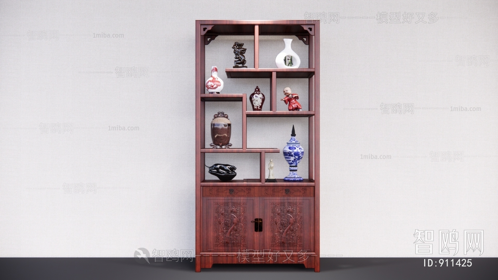 New Chinese Style Antique Rack