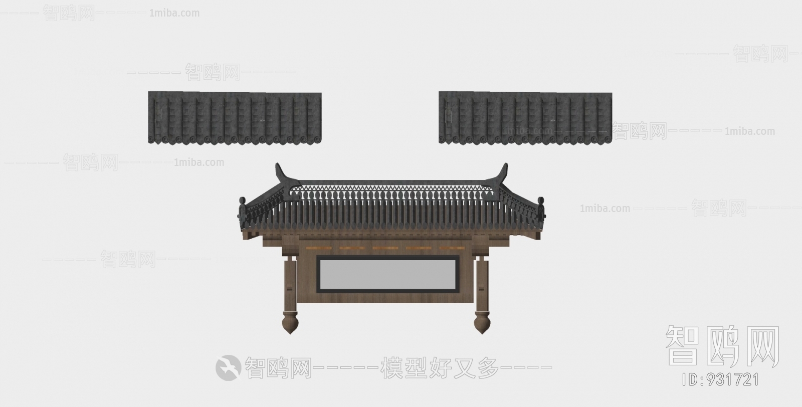 Chinese Style Building Component